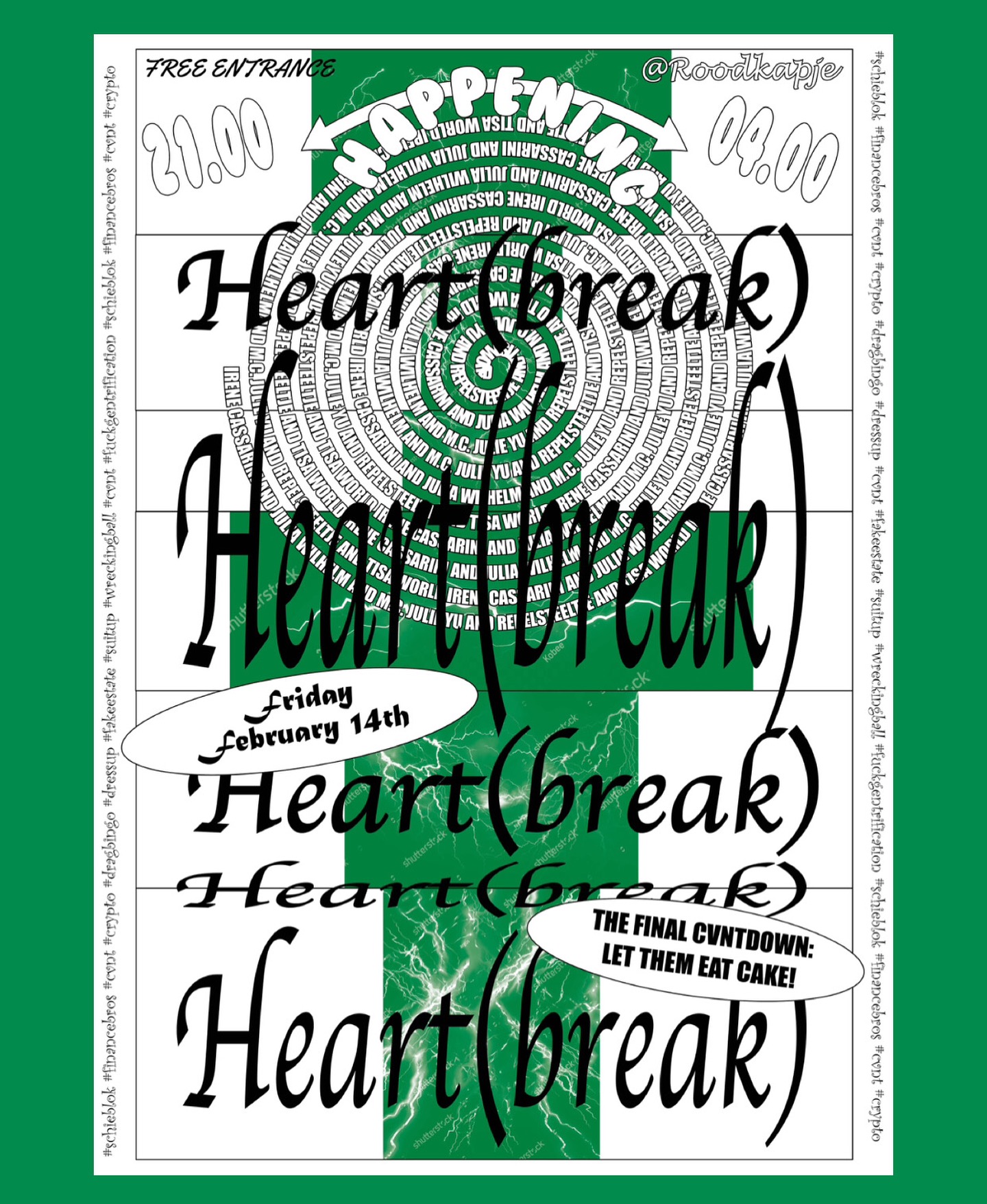 happening #4: THE FINAL (HEART)BREAK - a battle against gentrification