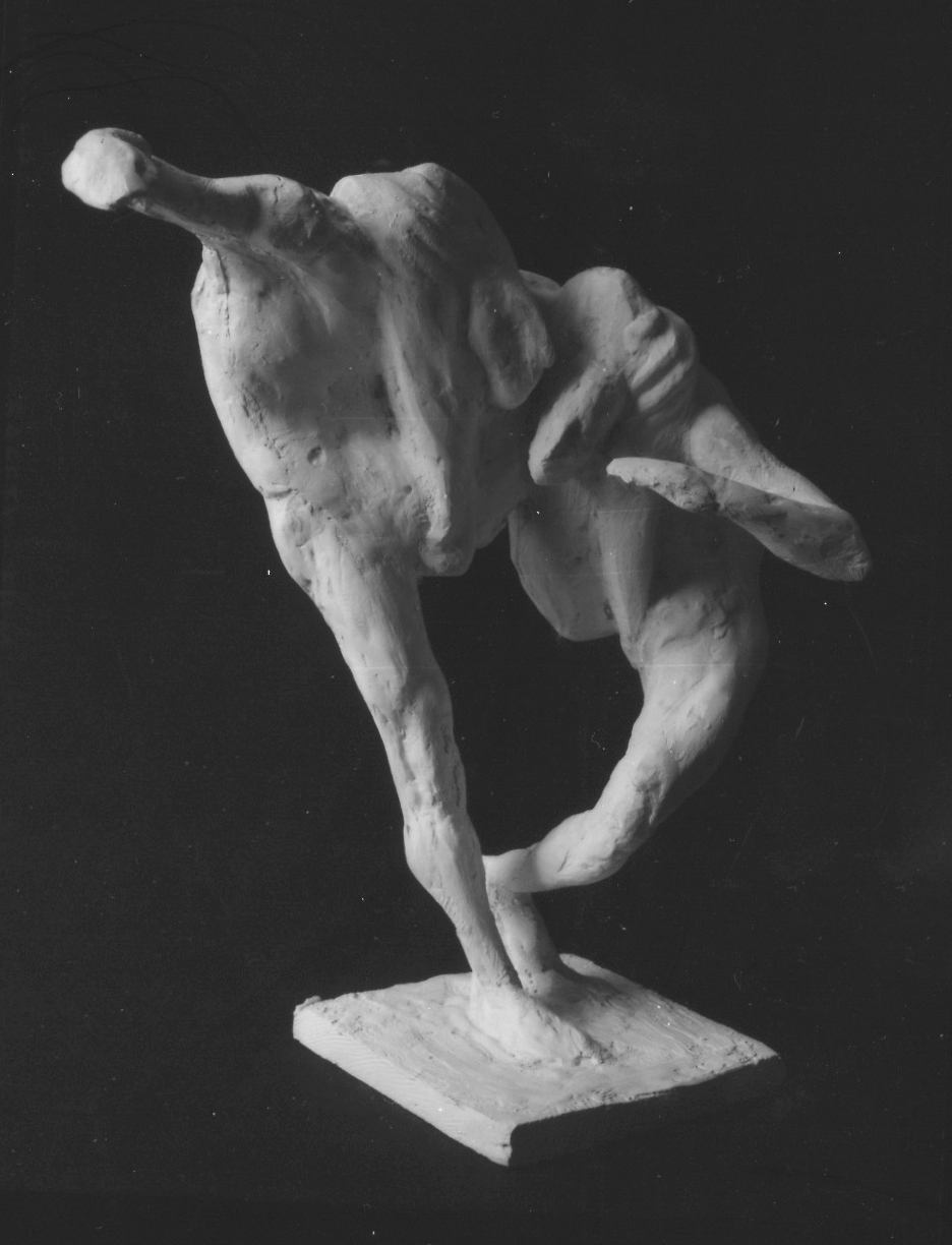 07, plâtre, 40x47x24cm