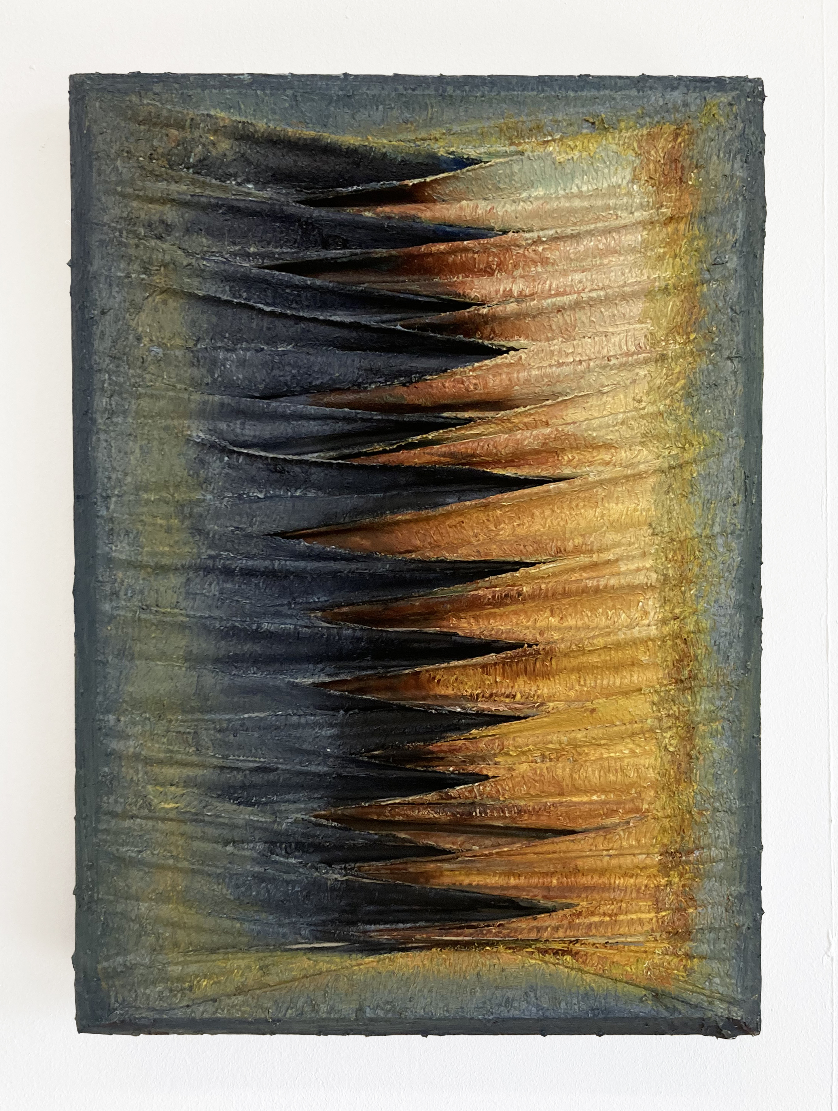"Existence to Non-Existence, study.1" Oil on canvas, 70x50cm, 2021