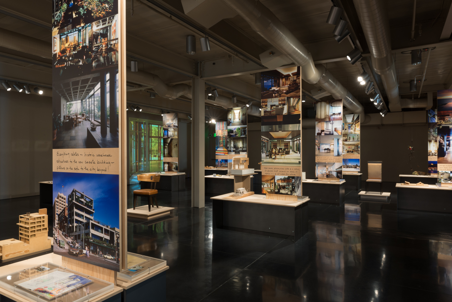 Jim Olson: Art in Architecture exhibition at the Whatcom Museum