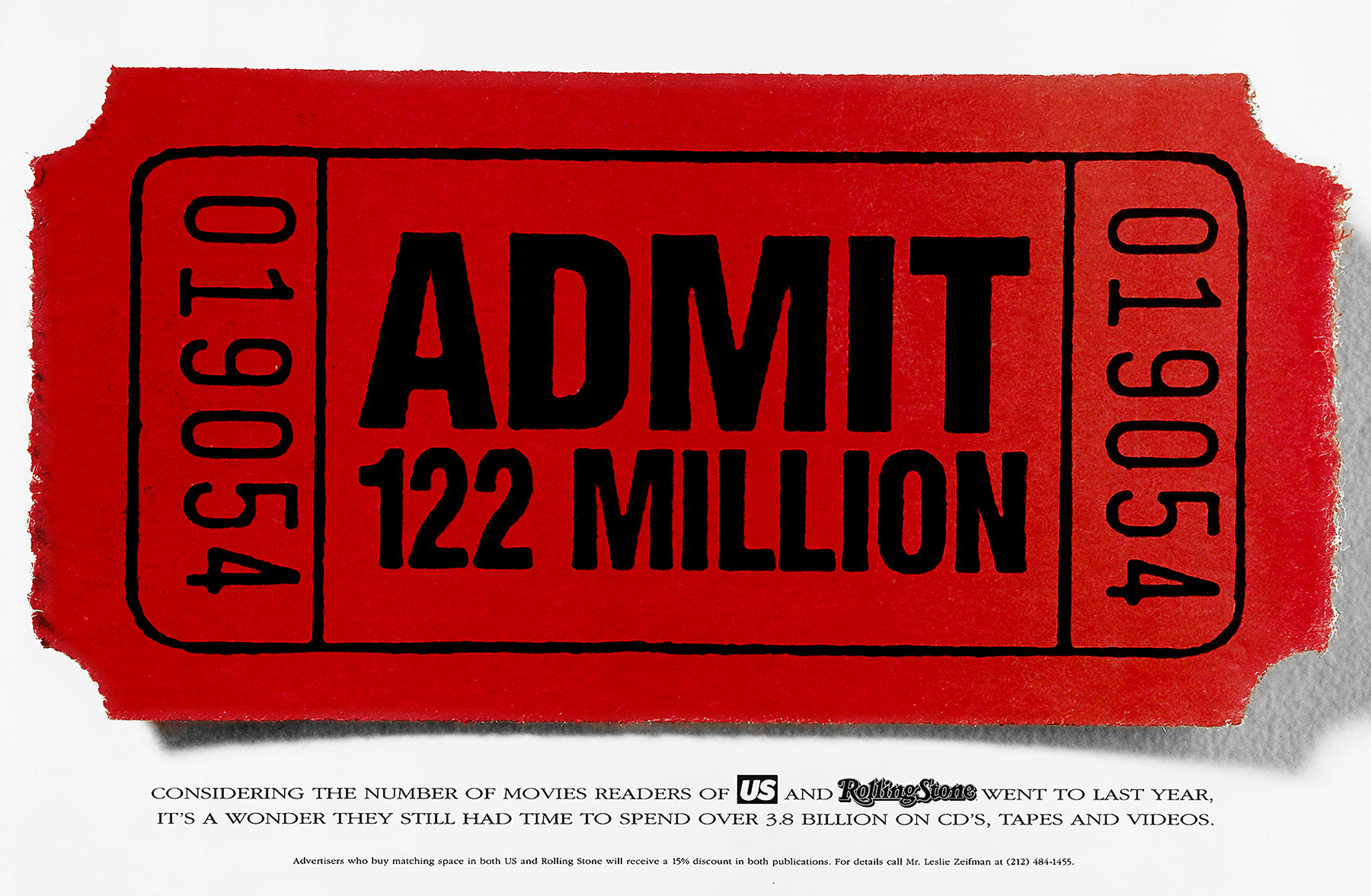 US and Rolling Stone Campaign, 1992 _ 1/3