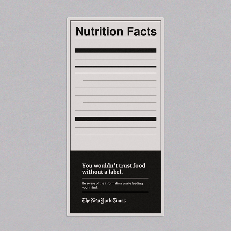 New York Times // student work