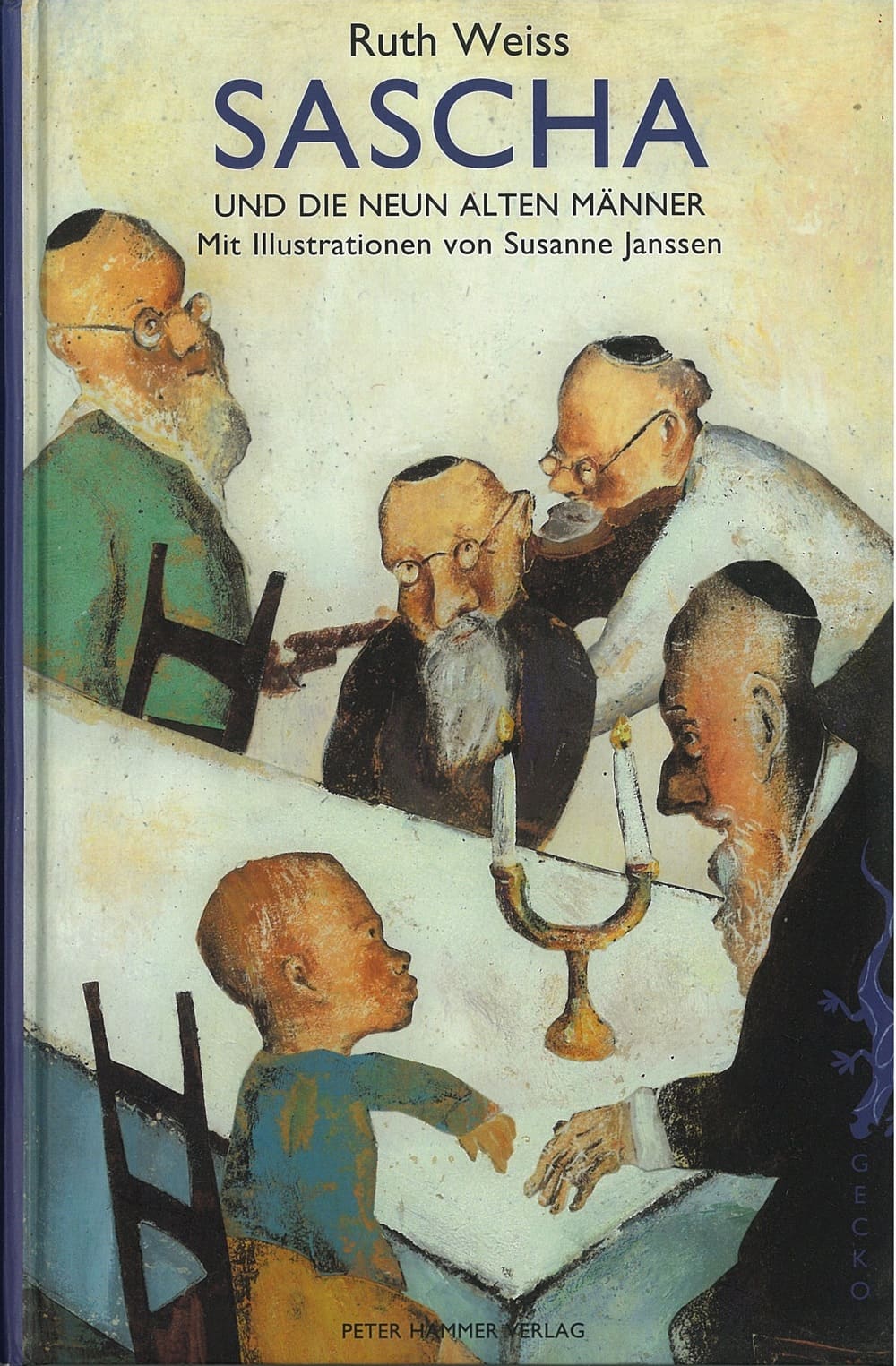 Sascha und die neun alten MännerPeter Hammer Verlag, WuppertalNederländisch, 2000