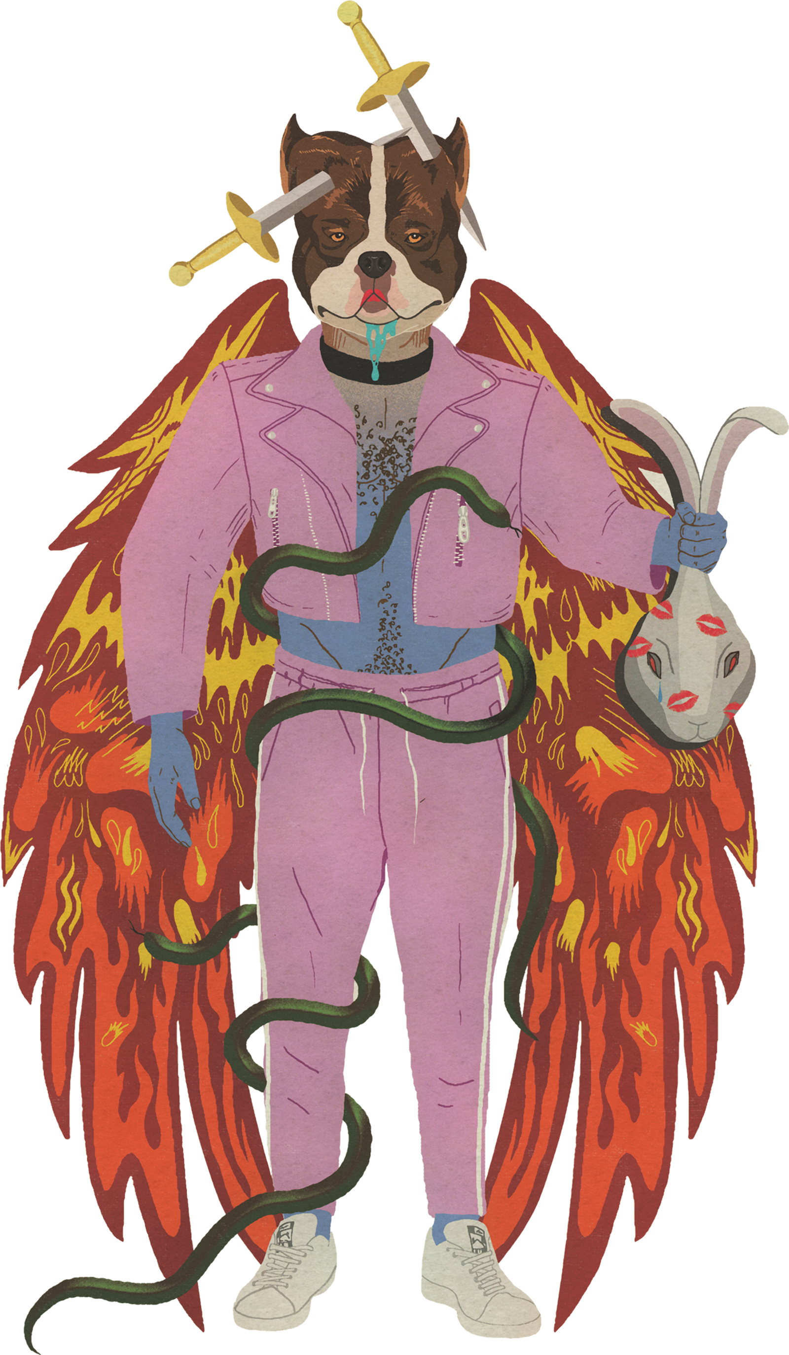 Record sleeve, label, and merch for Grace EP by Dj Haram.