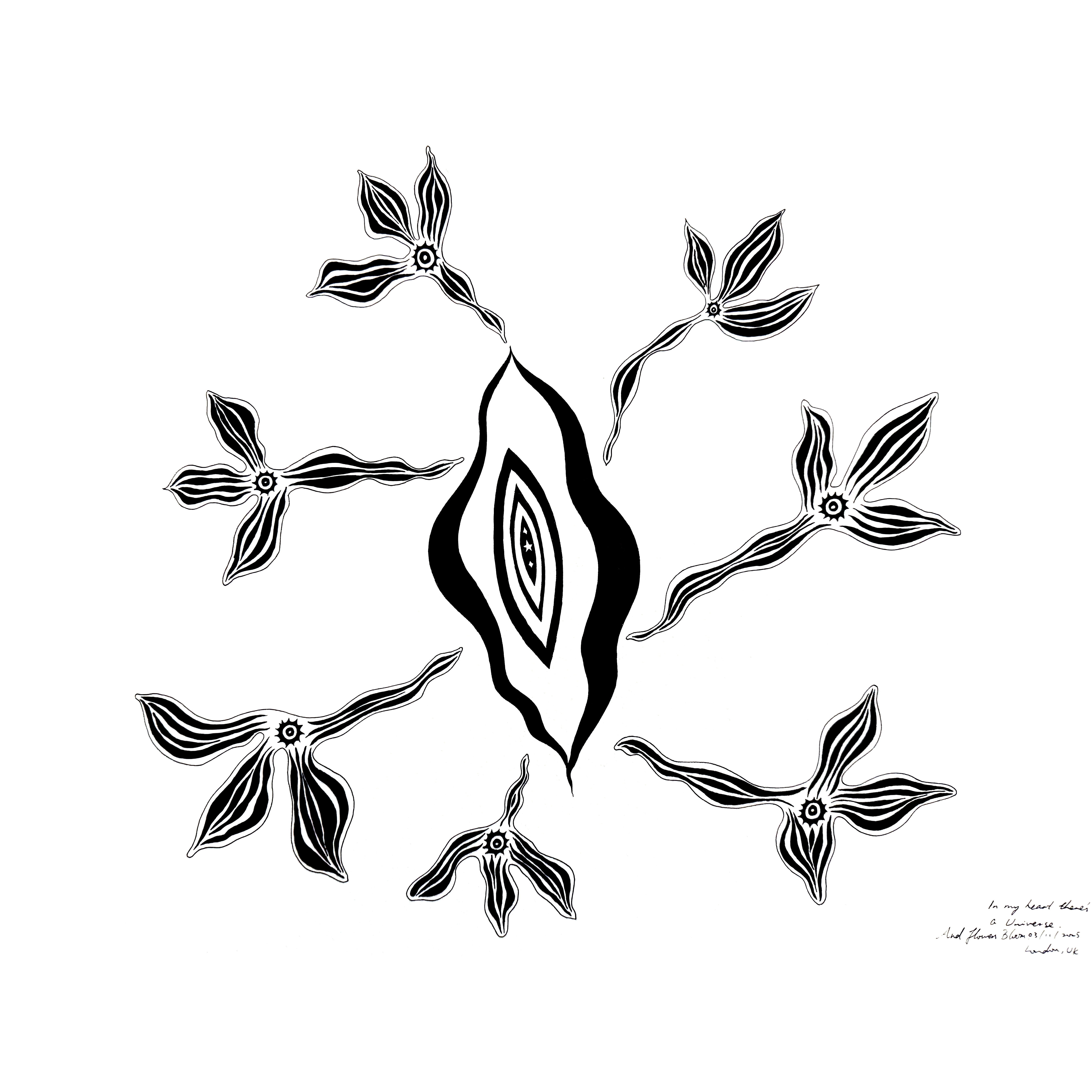 In my heart there’s a Universe.