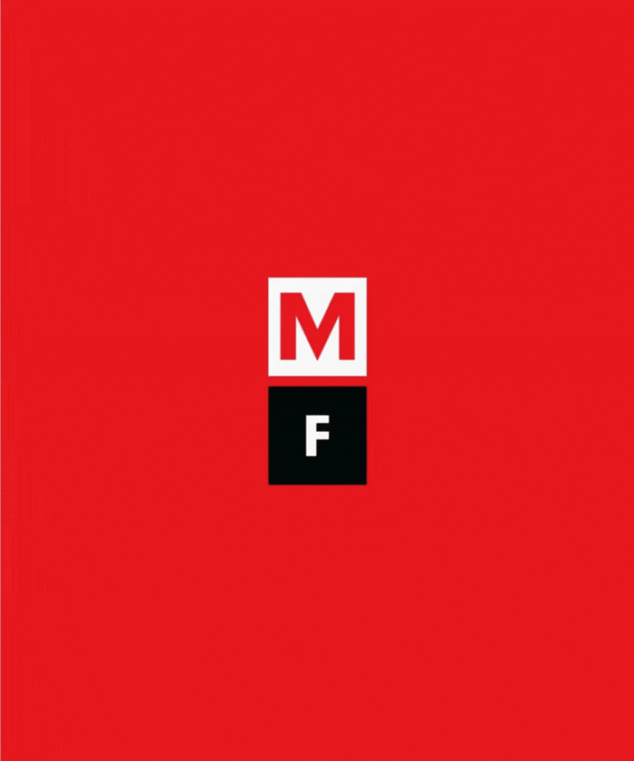 Monogram logo that can stack for narrow usecases, like book spines and signage.