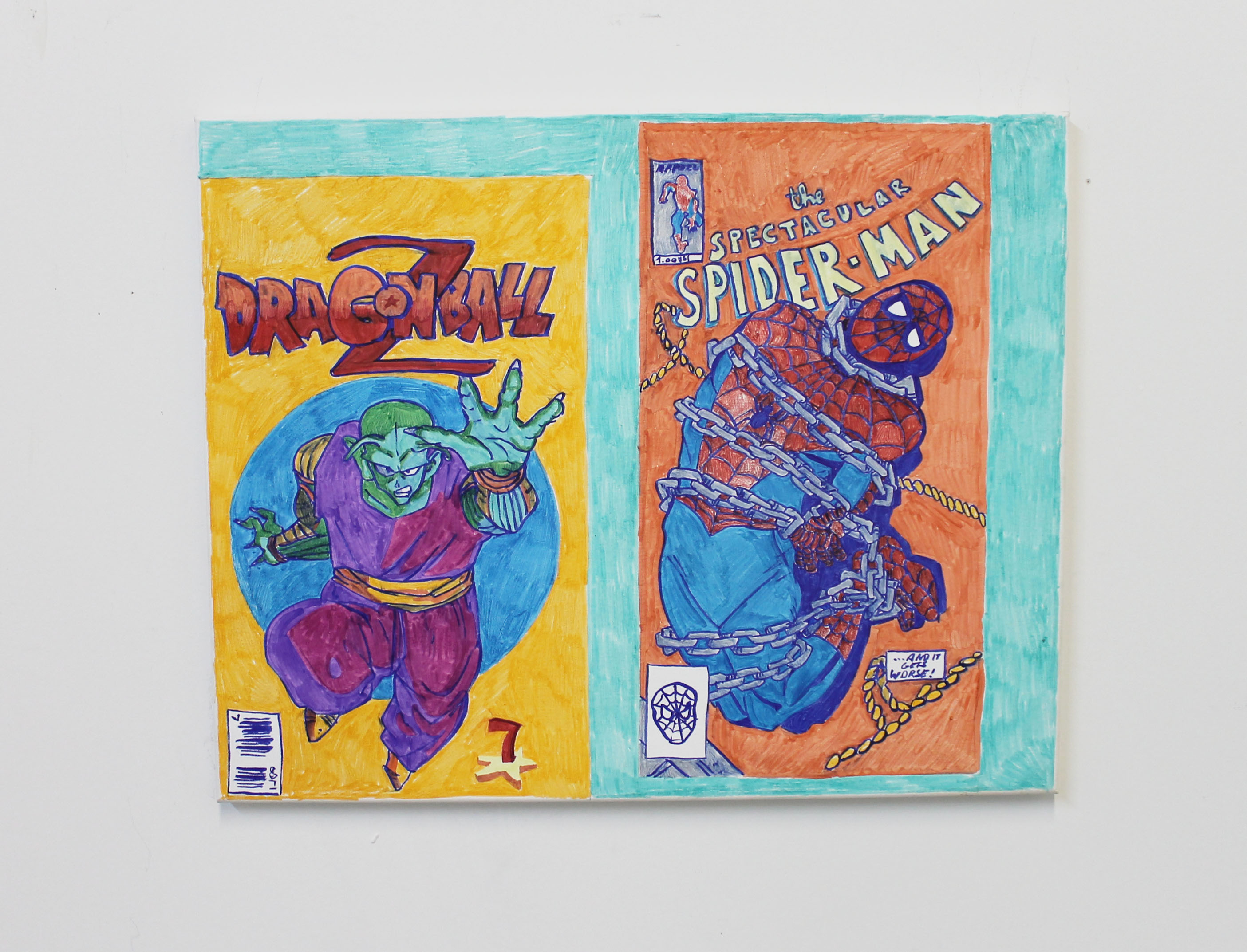 untitled / marker on canvas / 2016