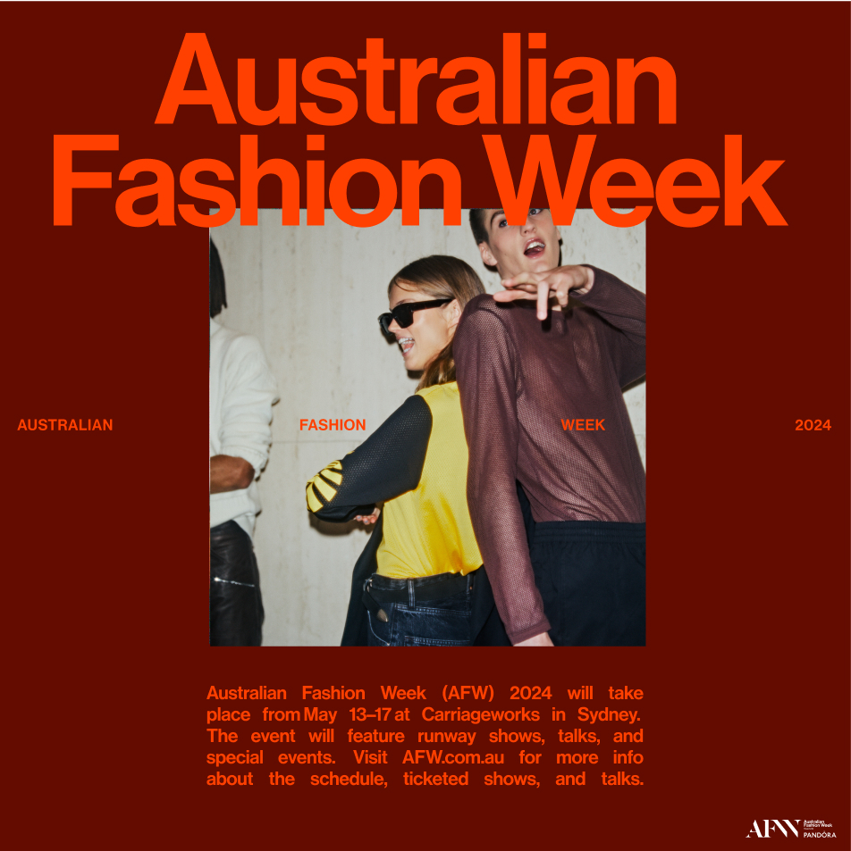 AUSTRALIA FASHION WEEK BRANDING