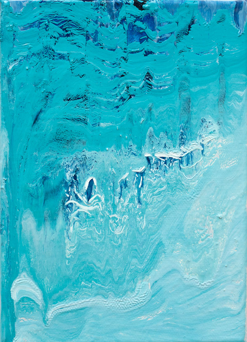 After/After, 2015, 5"x7", Oil on canvas