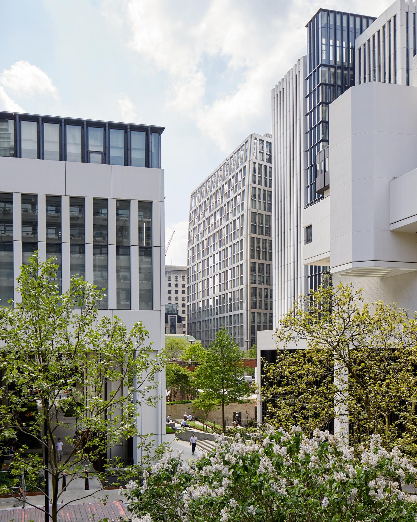 London Wall Place green spaces.