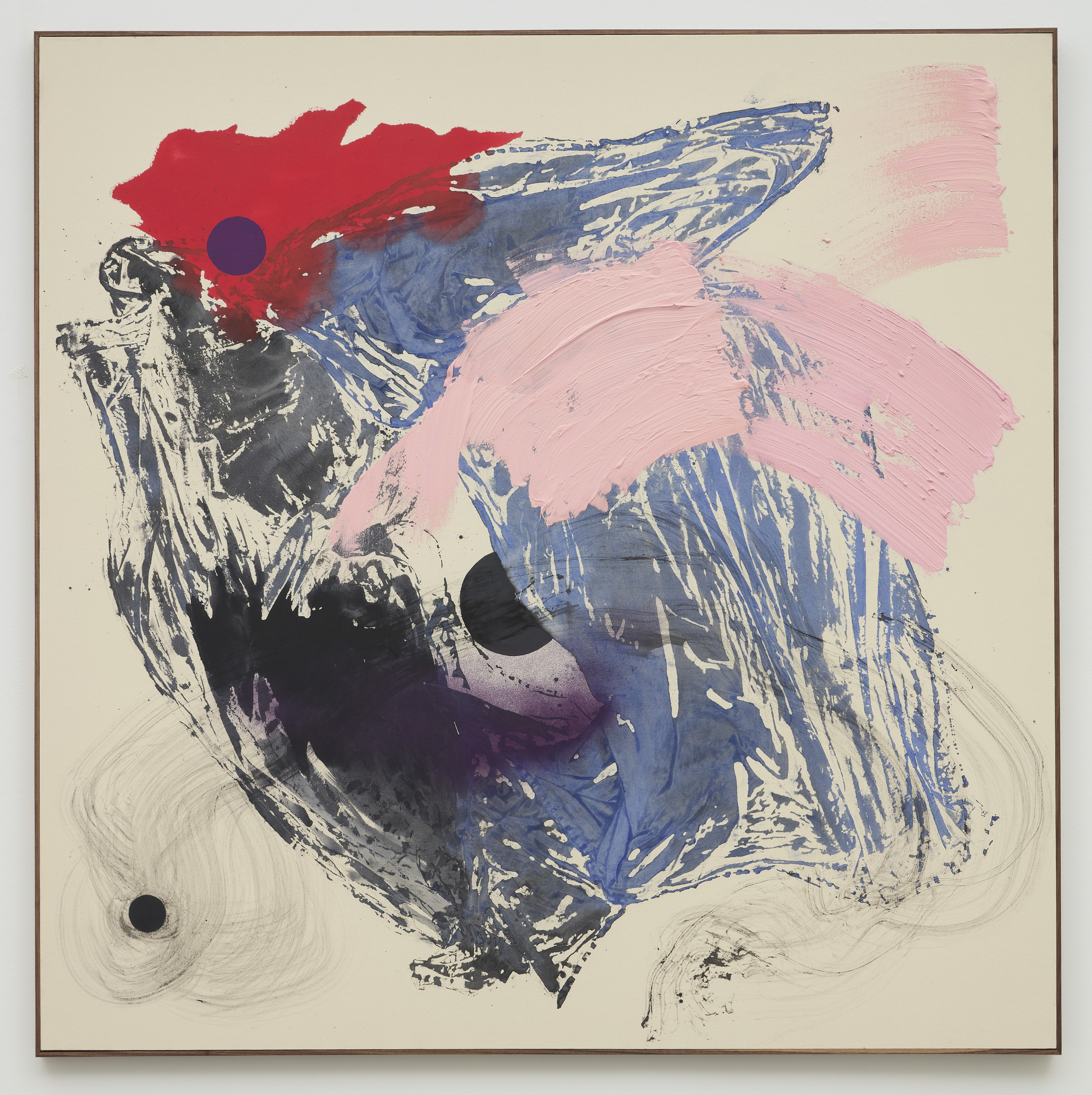 Mood Swing, acrylics on canvas, 2021