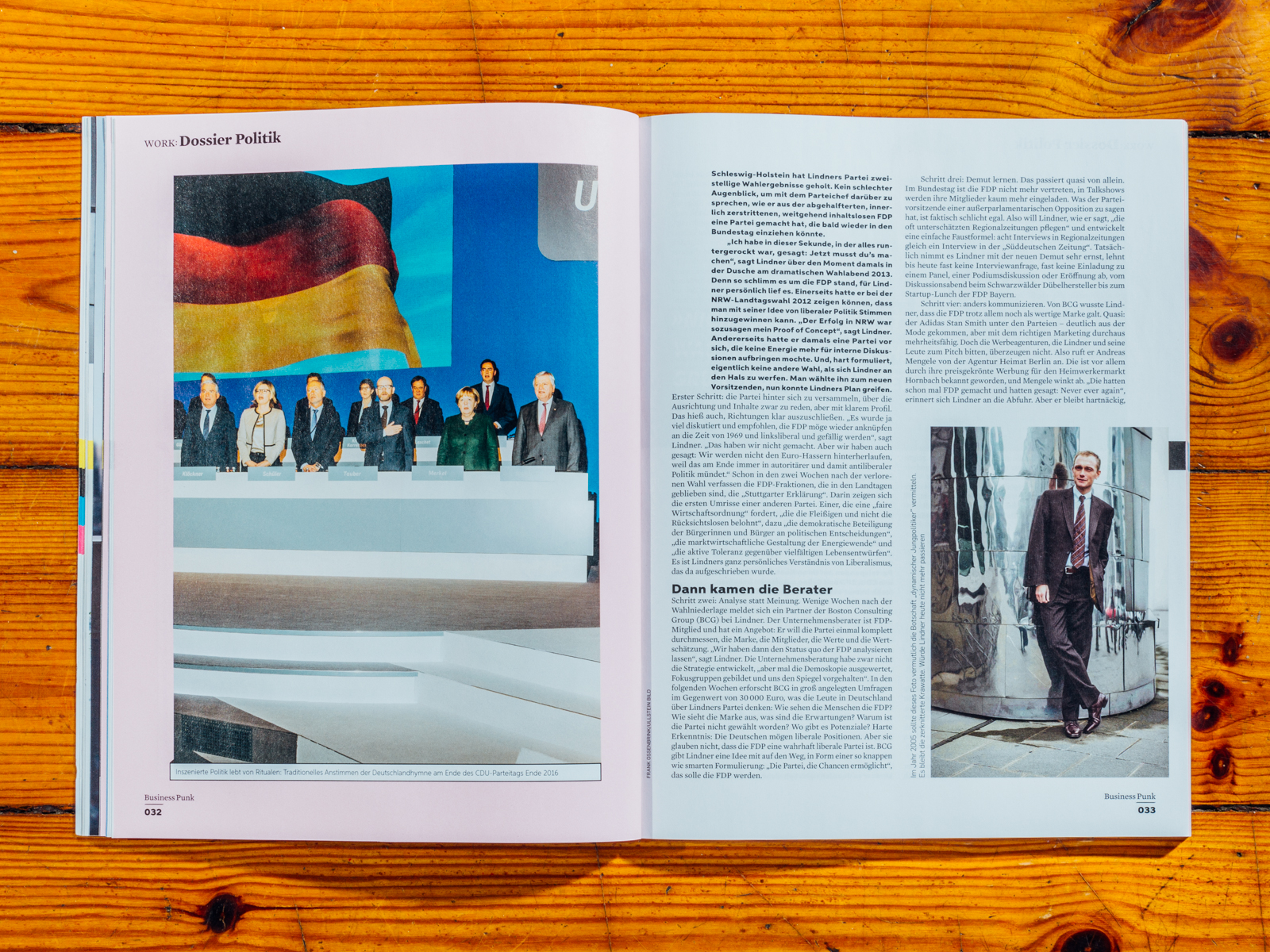 Business Punk / meine freie Strecke &uuml;ber Bundesparteitage bebildert "Dossier Politik" / August 2017