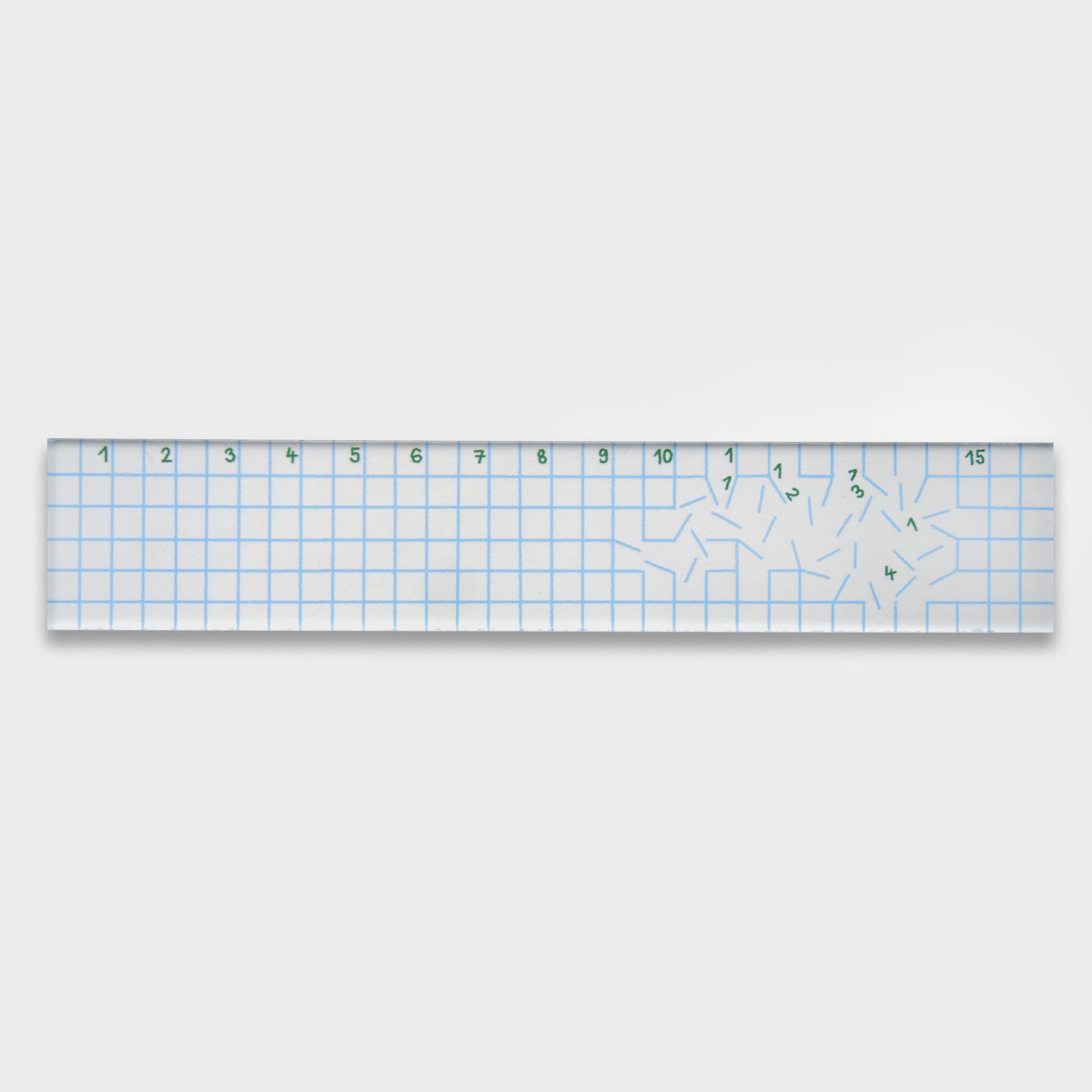 Light blue and Green