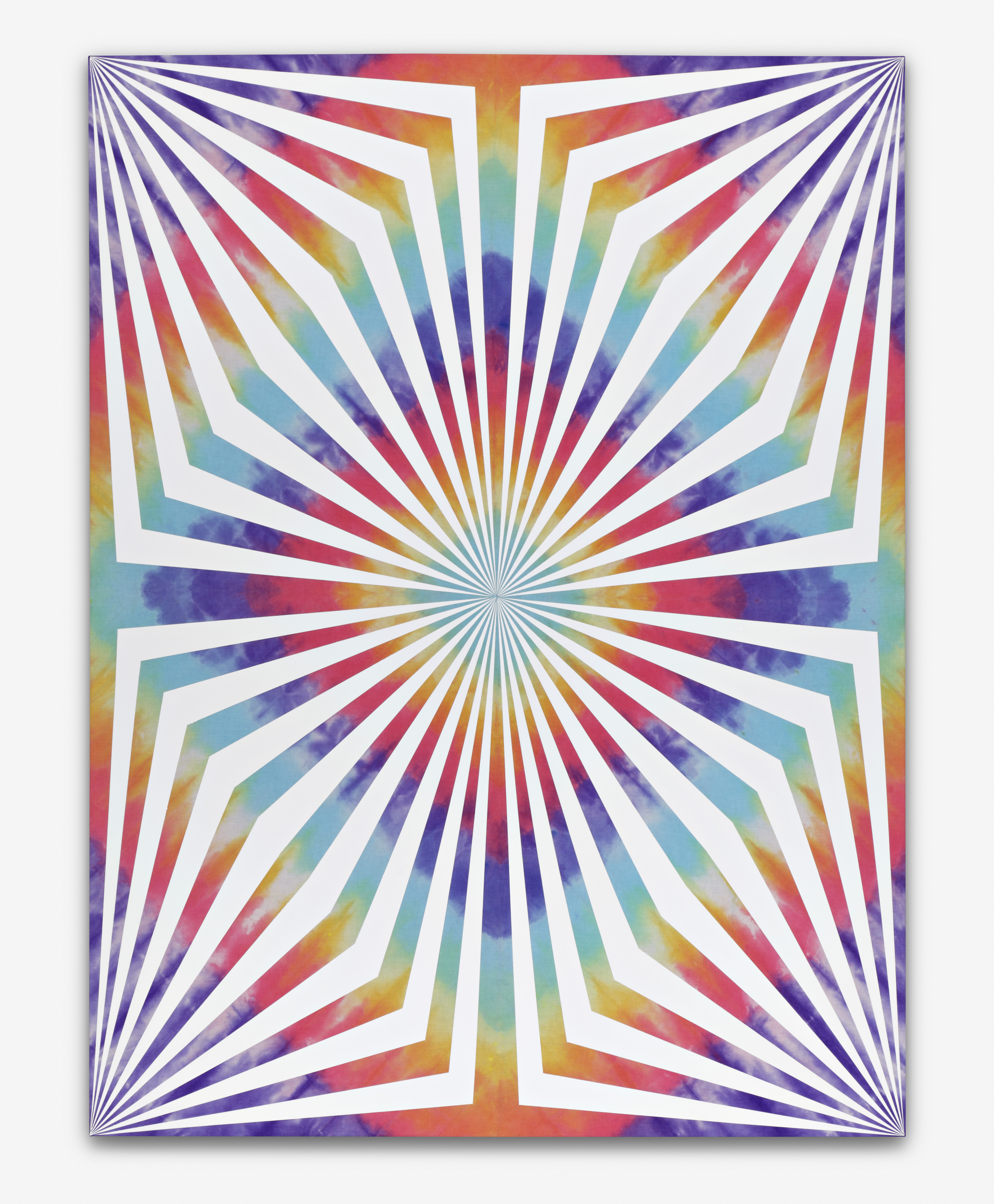 untitled, 160x120cm, acrylic on dyed canvas,2009