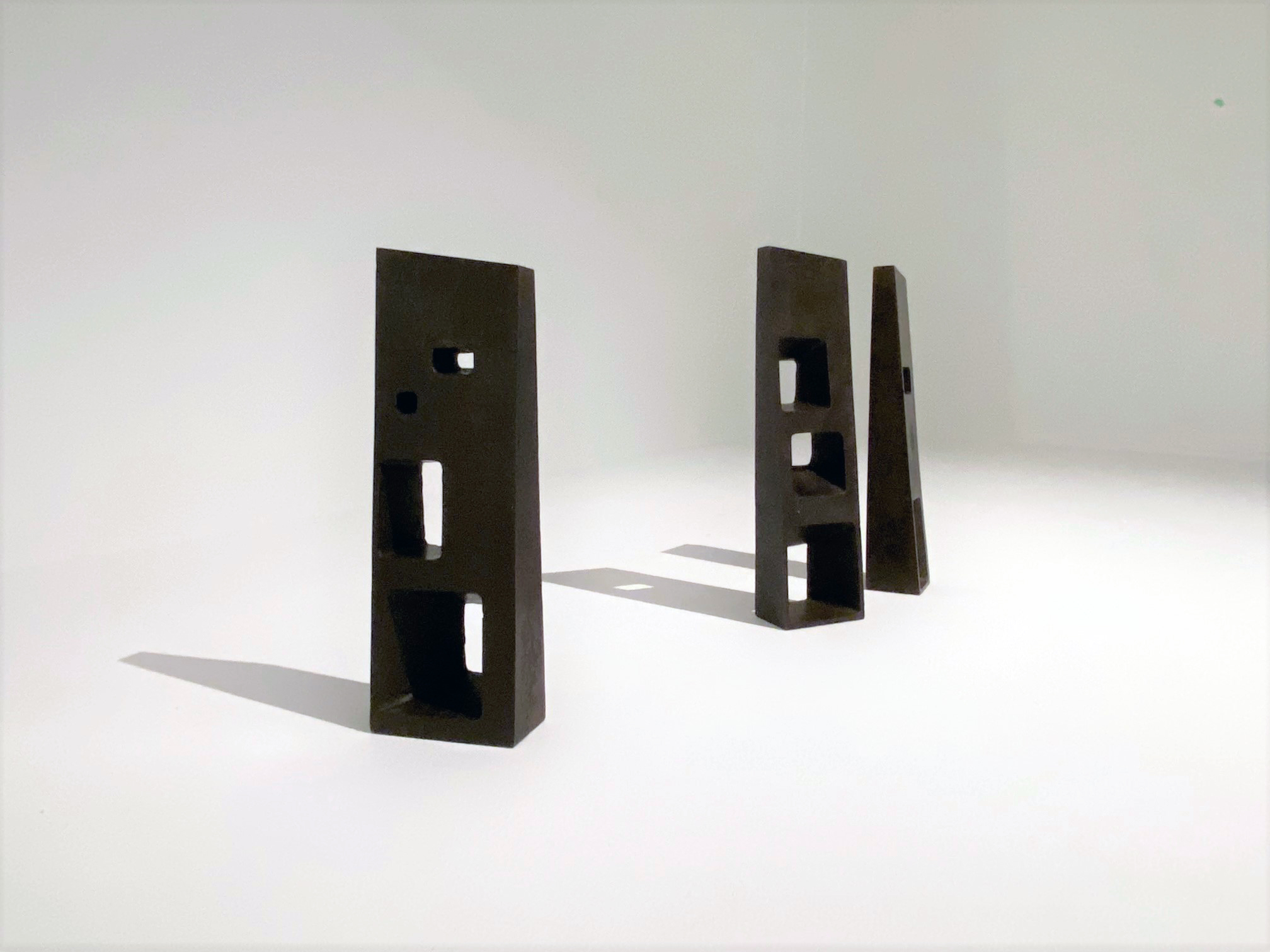 Wall #5, #2, #3. Bronze, 290mm