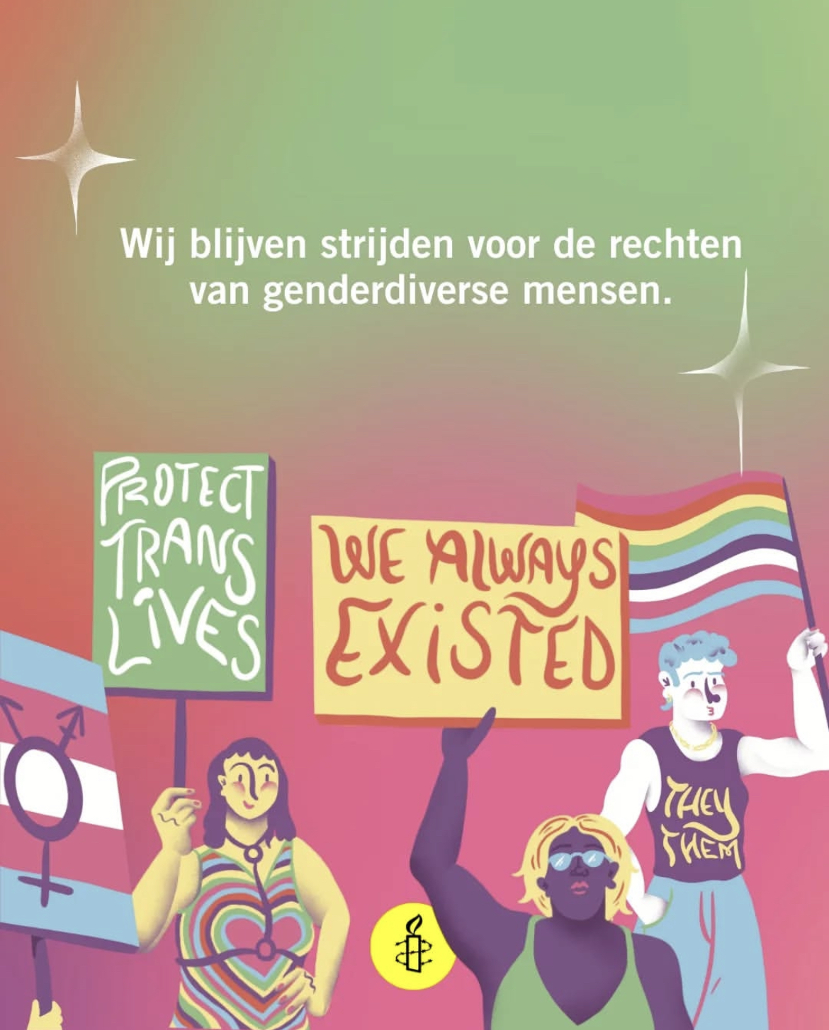 Amnesty NL - "Protect trans lives!"