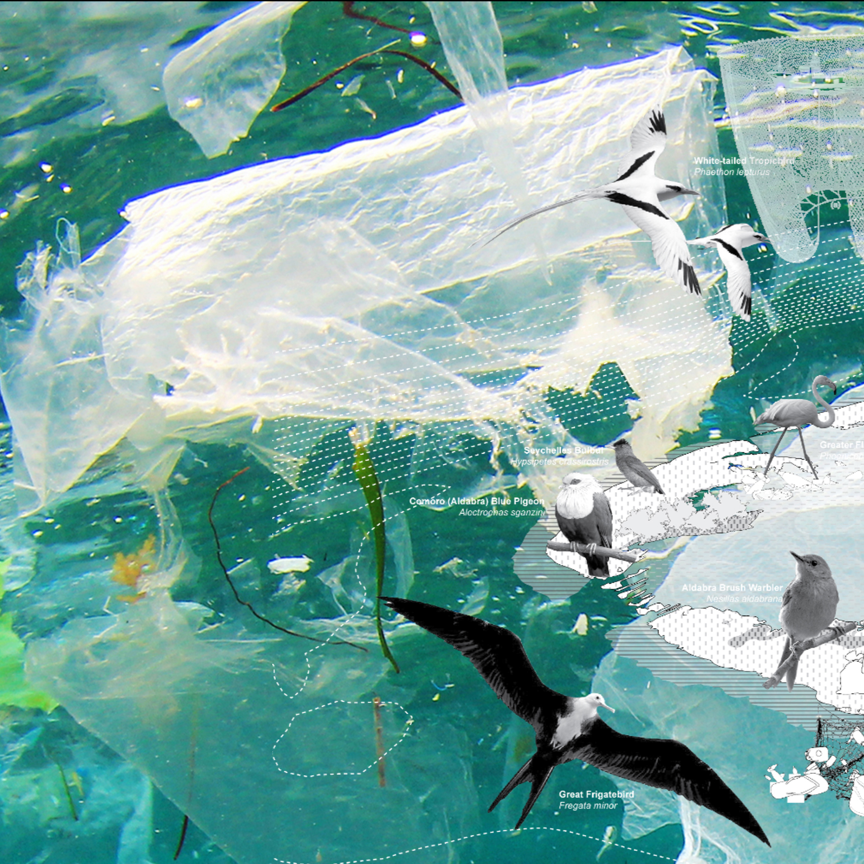 NOW YOU BELONG HERE/SMALL ISLAND DISAPPEARING STATES. The project considers the past, present, and future of small island nations whose habitable territories are materially diminishing due to sea level rise and other phenomena of climate change.