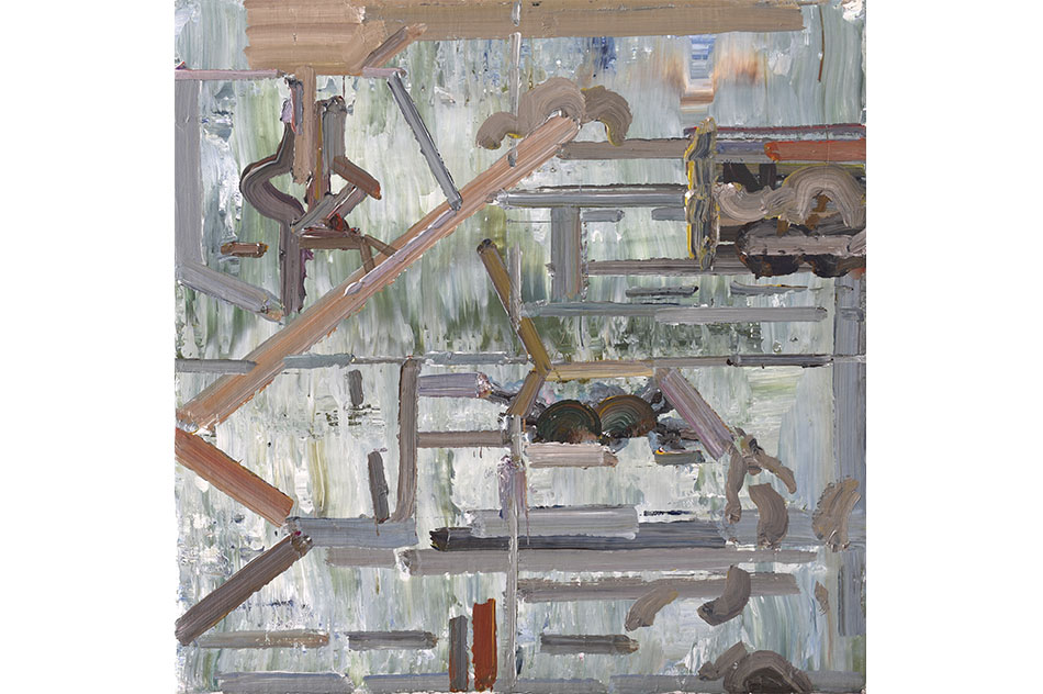 Álvaro Oyarzúnserie Horas extras, 2018Acrílico sobre tela30 x 30 cm