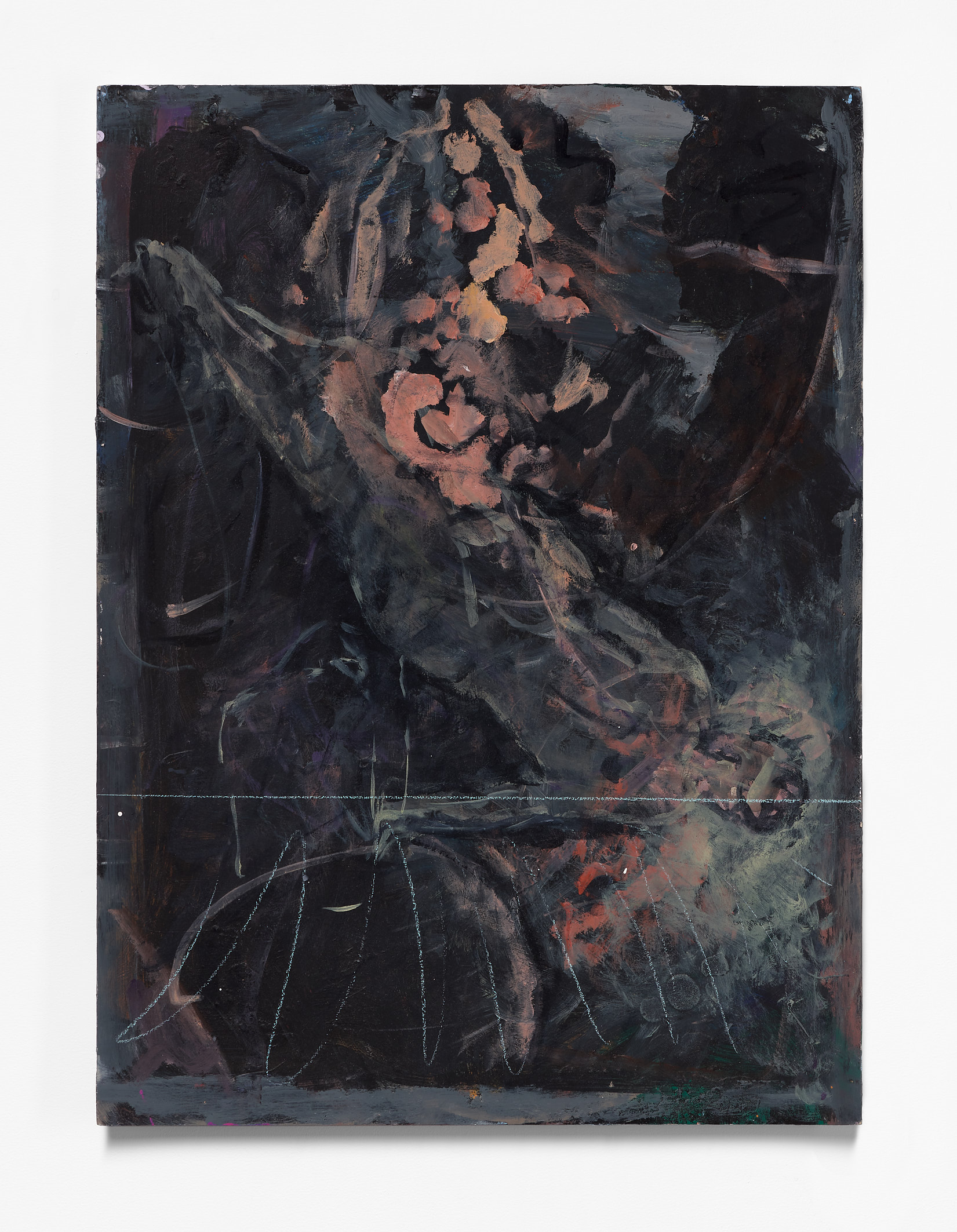 Patrick Hartigan, Valkyrie, 2021, Acrylic and pencil on board, 59.5 x 81 cm