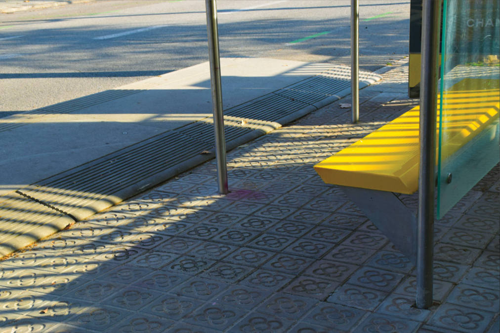 Bus Shelter, Sant Martí District, Barcelona ES.