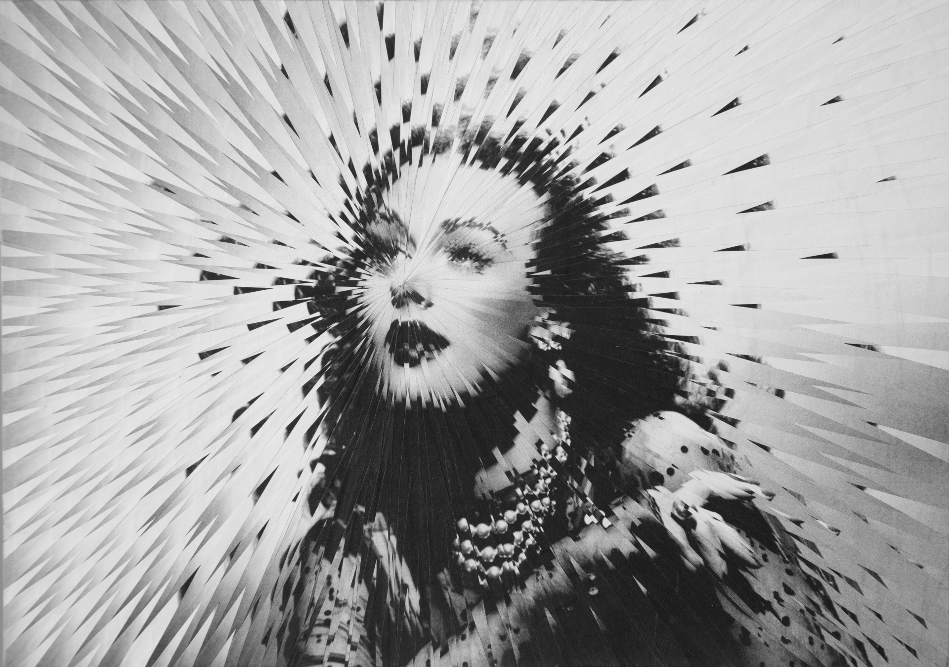 Exploded Hedy Lamarr, 2013, 11.6 x 8.2 inches