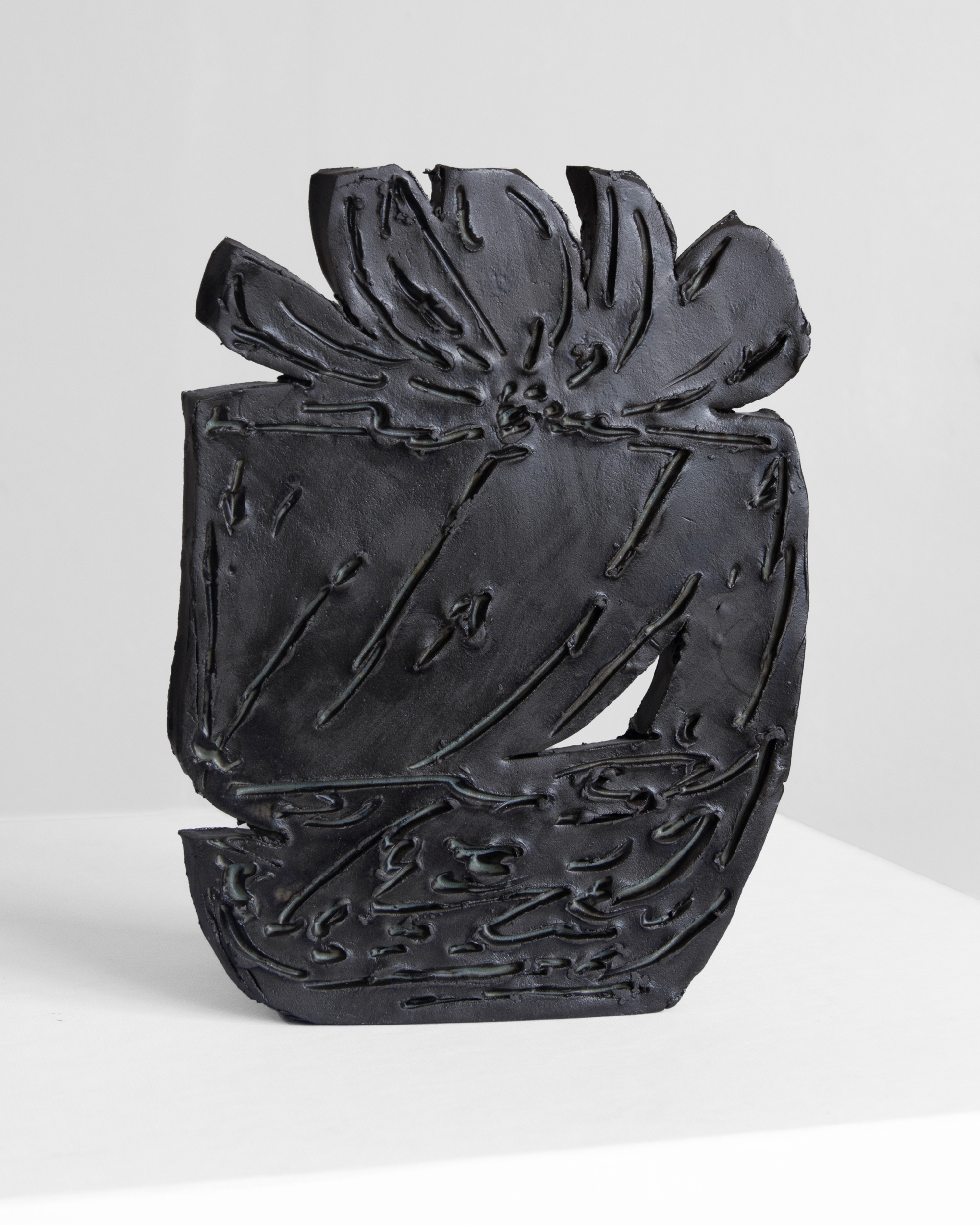 On Those Darkest Nights, stoneware, 16 x 14 cm