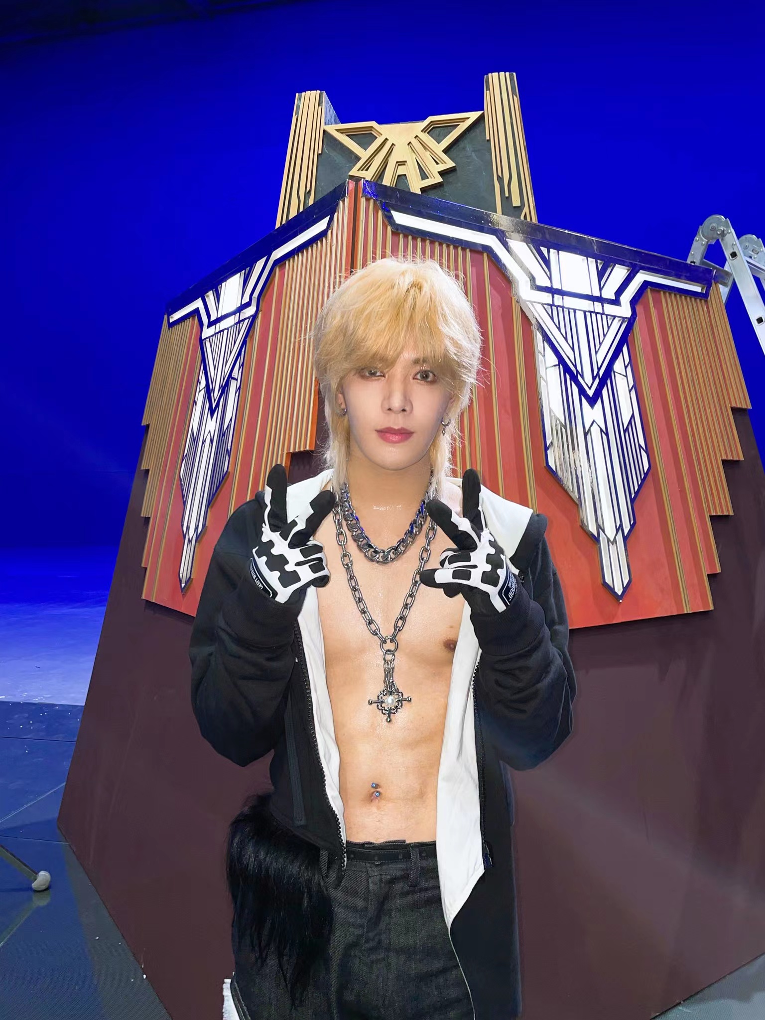 YUTA of NCT127 wearing Pearl Nipple XL Extra Long Special Edition