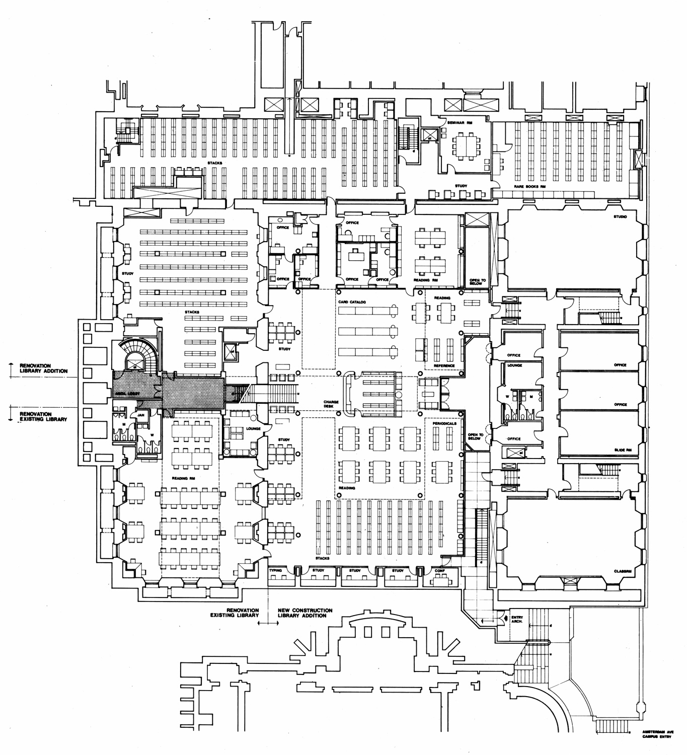 Avery black library