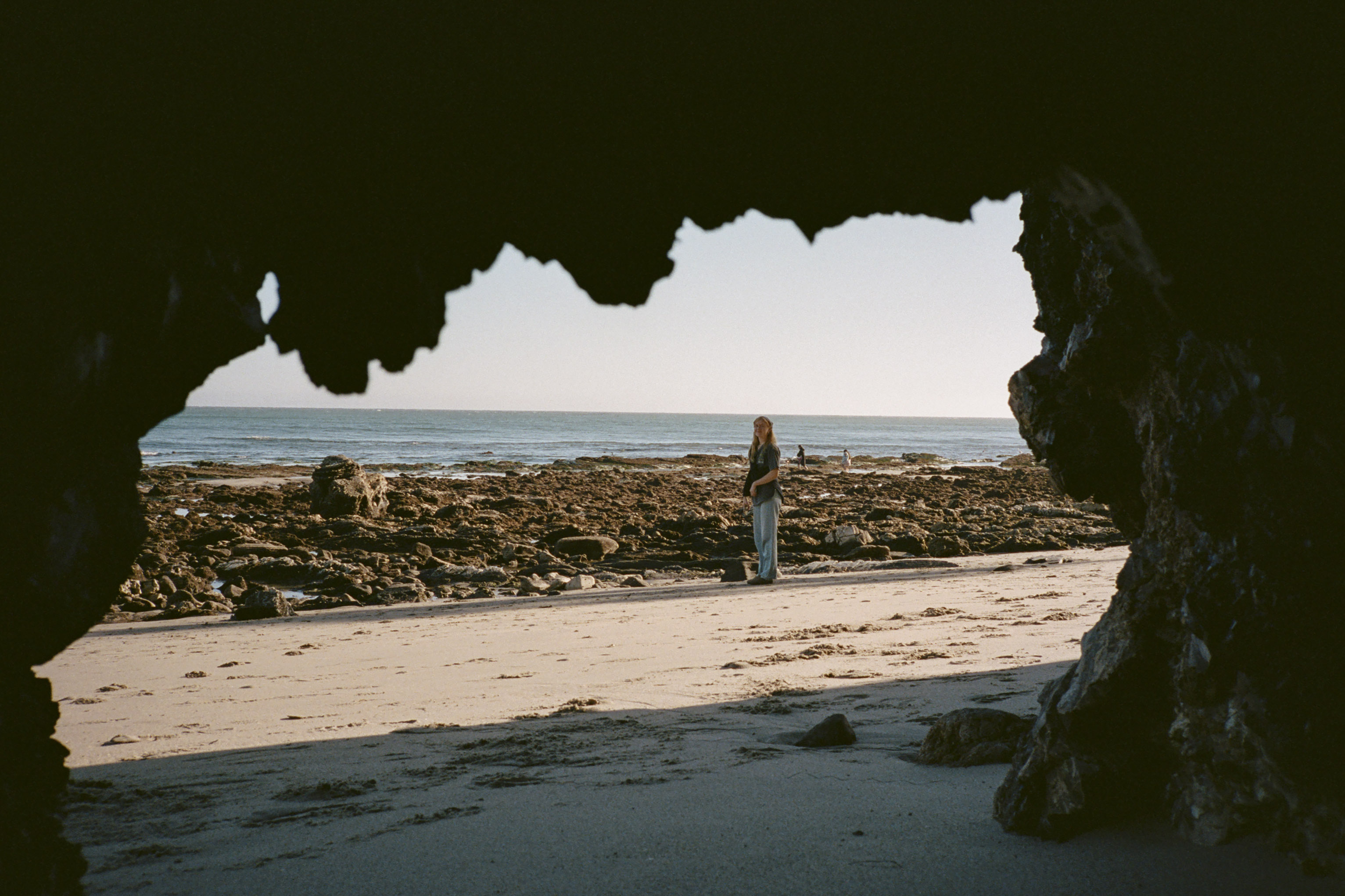 claire thru a cave 
