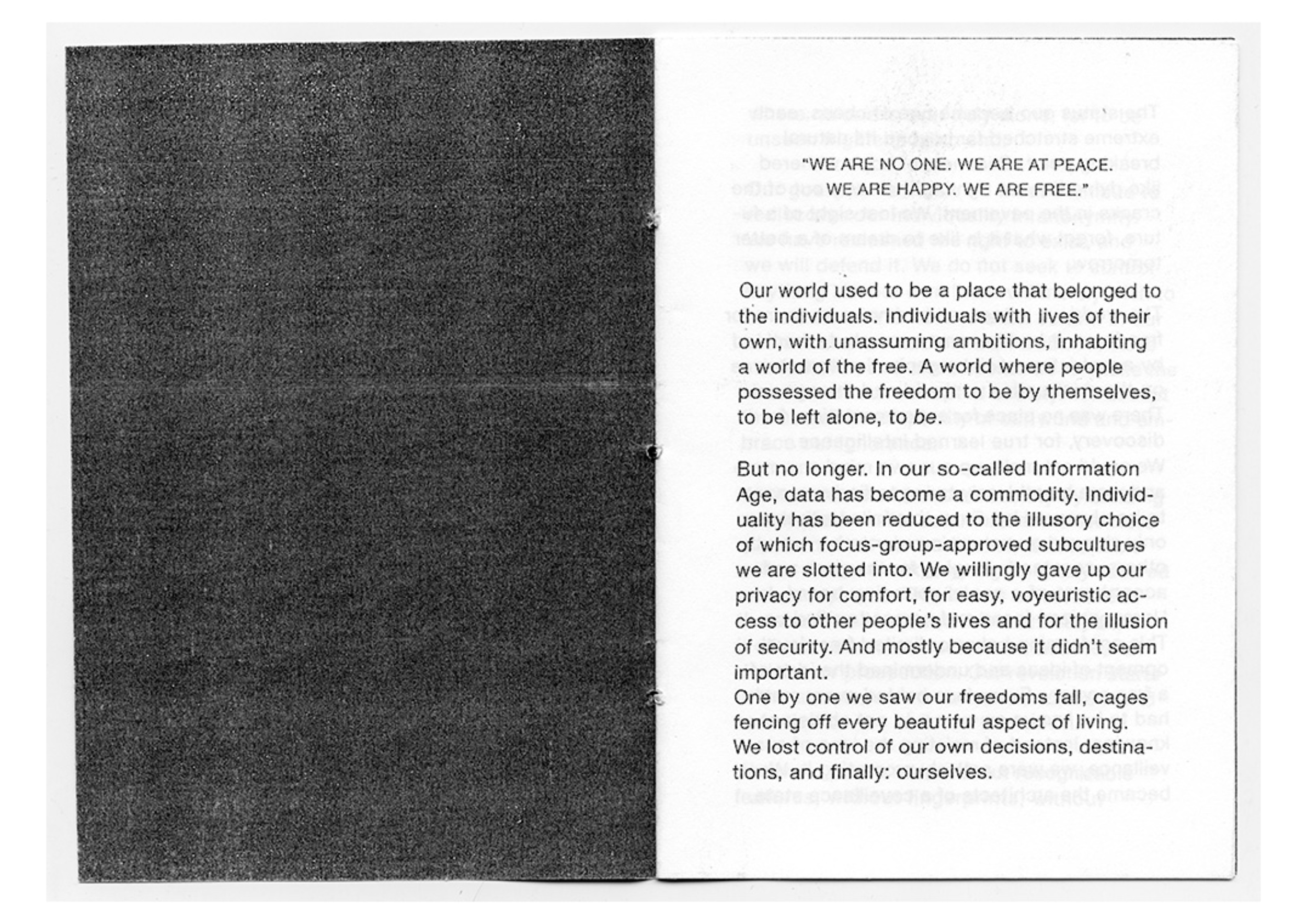 'The Mirror Manifesto' design by Kris Borgerink