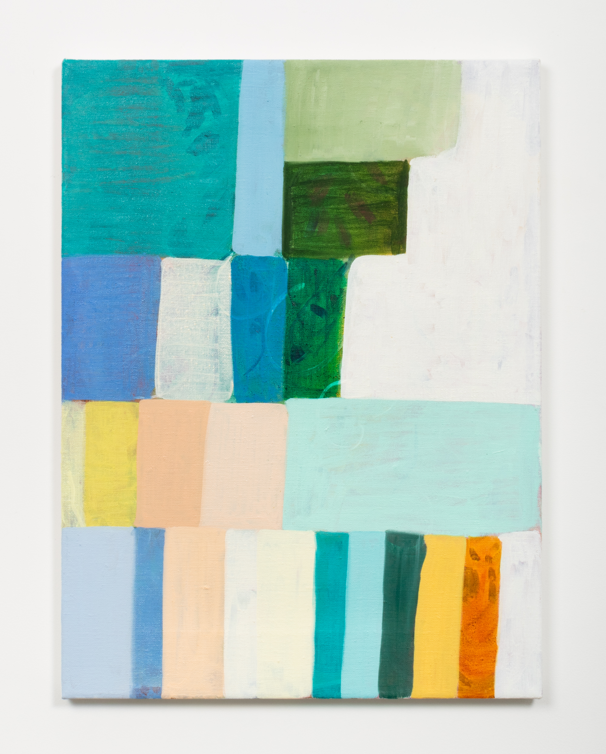 Renee Cosgrave, New Zealand Palette, 2017, Oil on linen, 61 x 36 cm