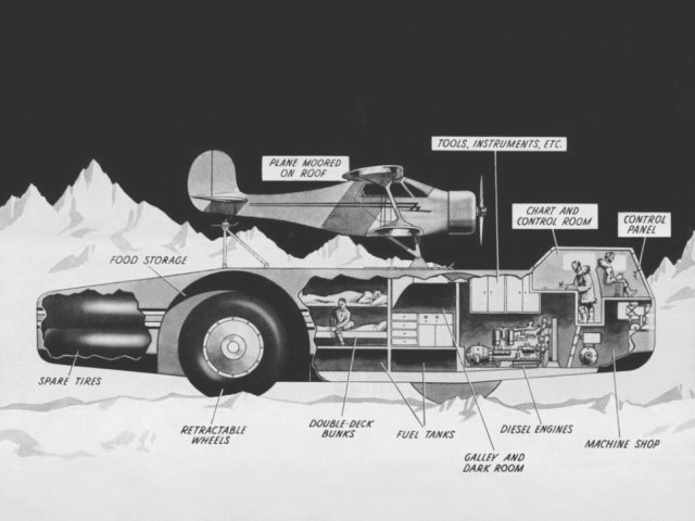 Poulter's Antarctic Snow Cruiser, 1937 