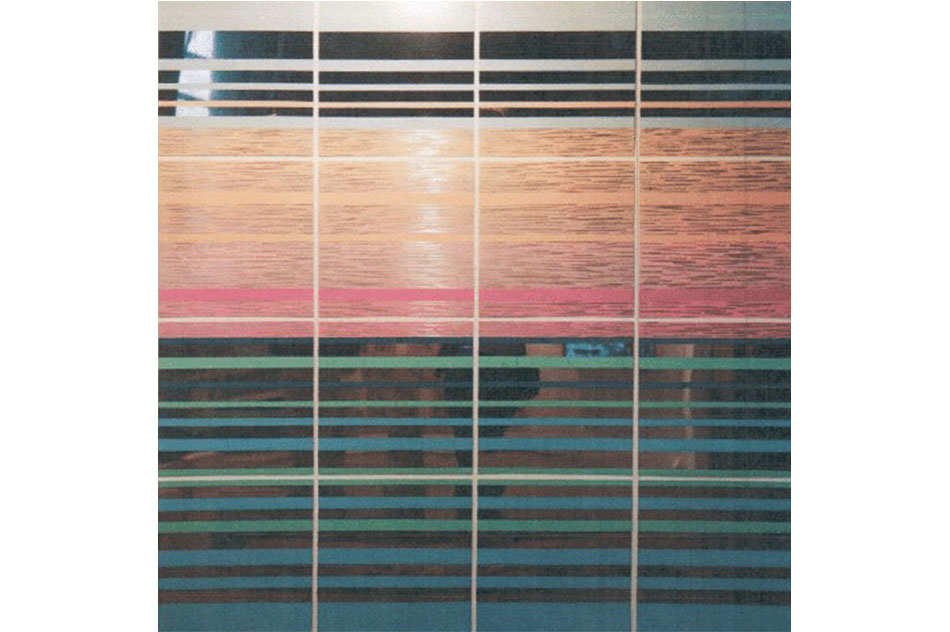 Javiera da FonsecaMural Atardecer, 2015Synthetic enamel and acrylic on stainless steel160 x 160 cm