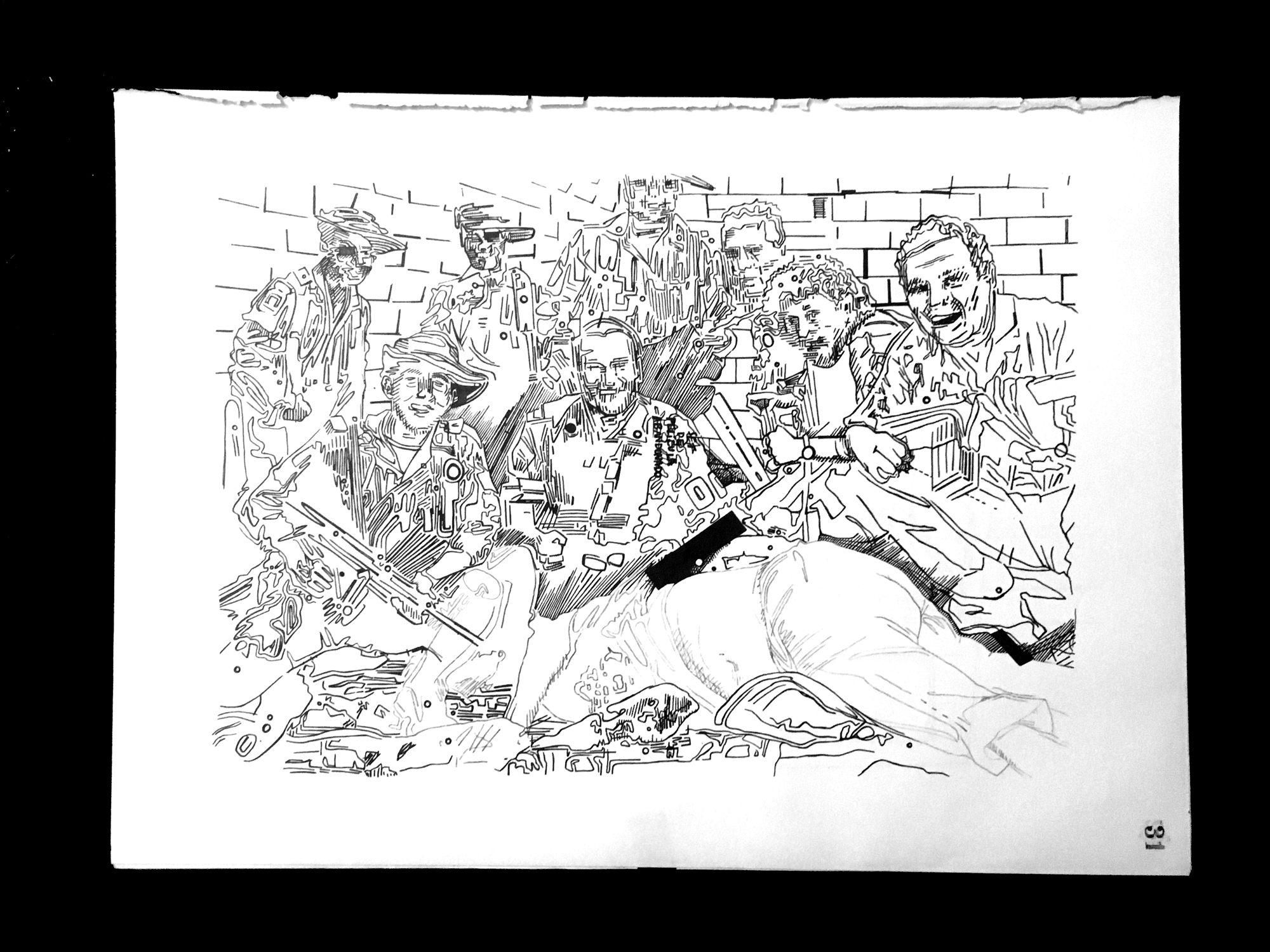 Mala hierba atrapada