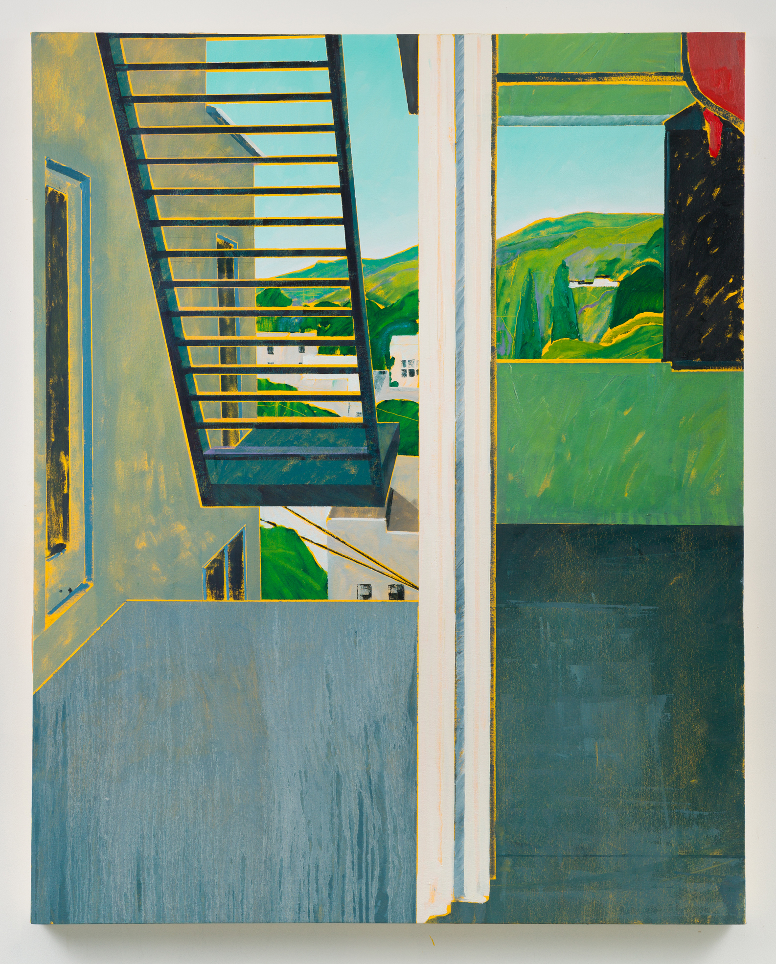 "Levels" oil on canvas, 60 x 48 in., 2022