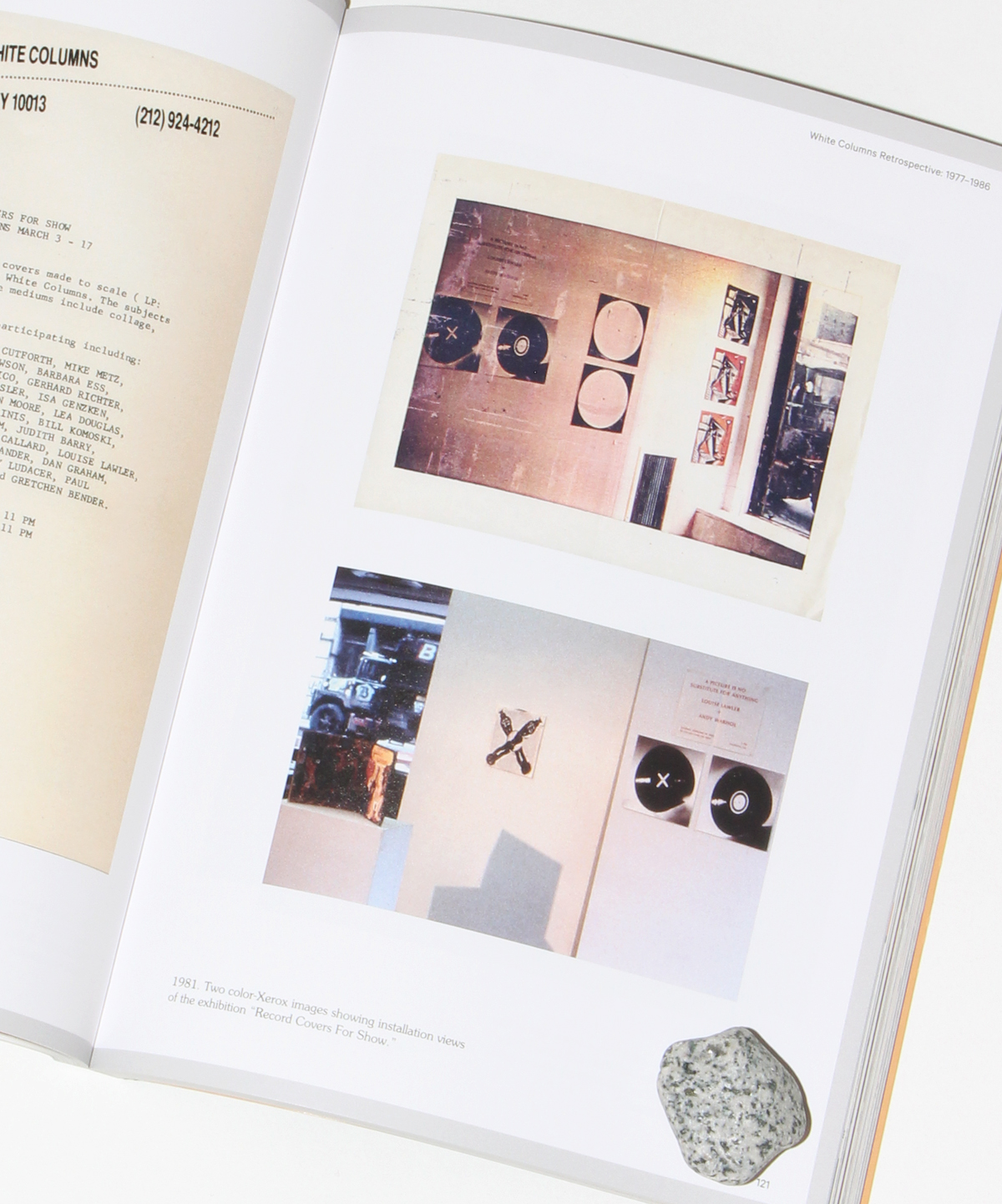 White Columns Retrospective: 1977-1986 in Record Magazine Issue 10