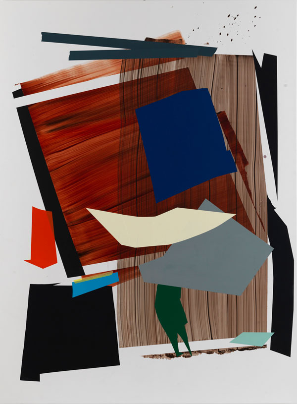 Untitled, acrylic on board,84"x 60", 213 x 157cm 