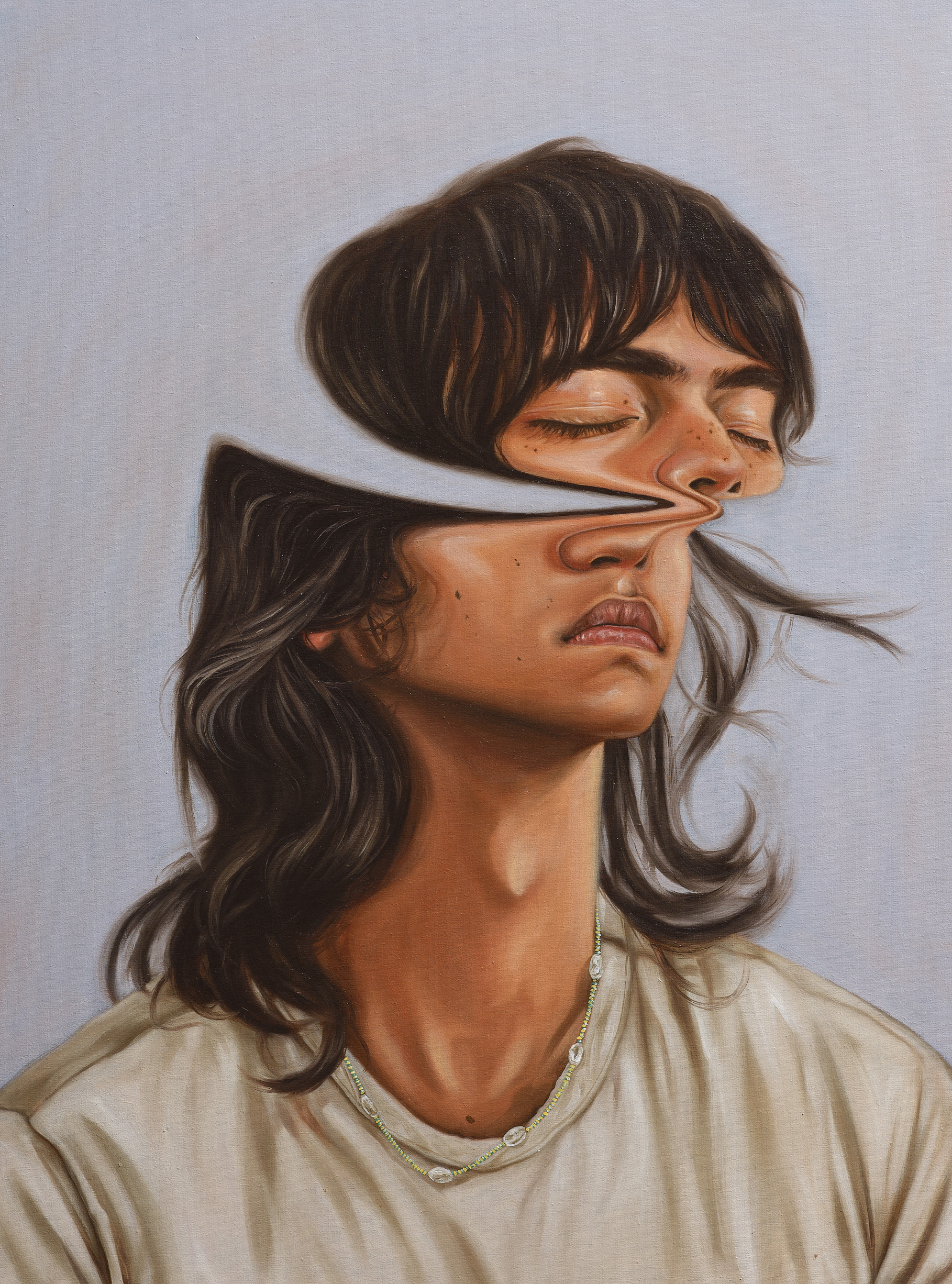 Untitled, Oil on Canvas, 550 x 610mm, 2021