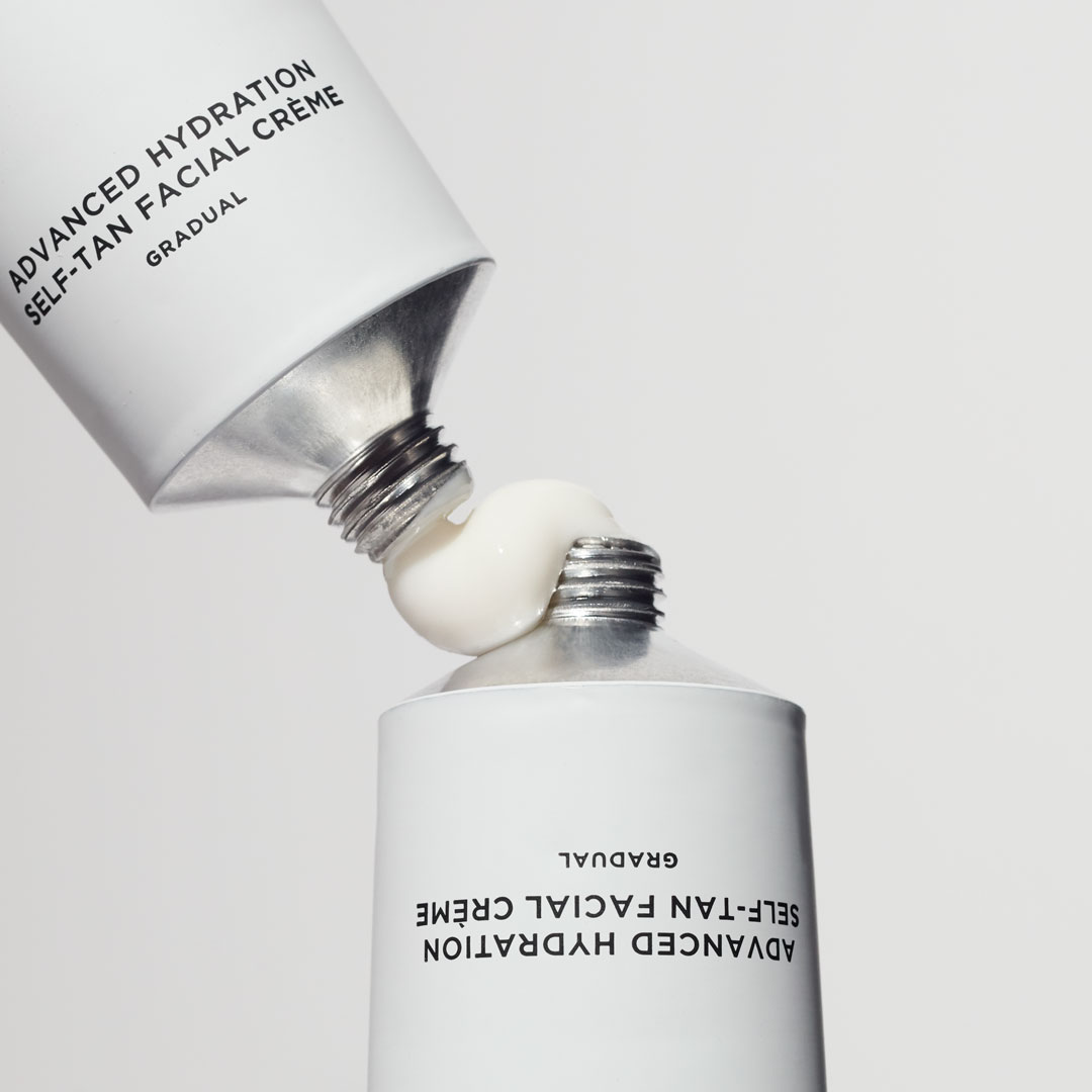 KMA photographer Vincent Gapaillard photographs a playful texture for Tan Luxe Skin Care