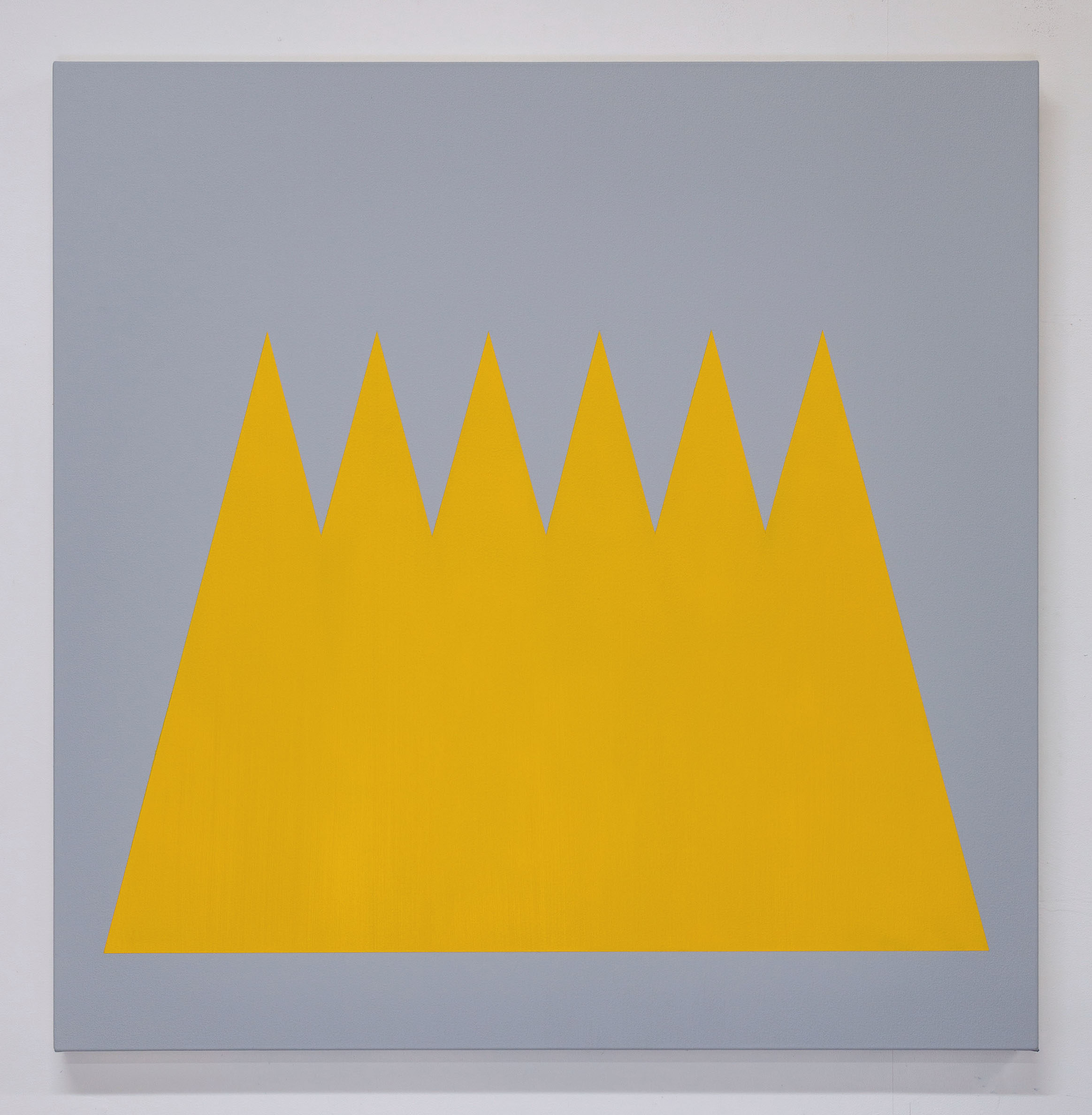 Mt XVII 100cm x 100cm acrylic on canvas