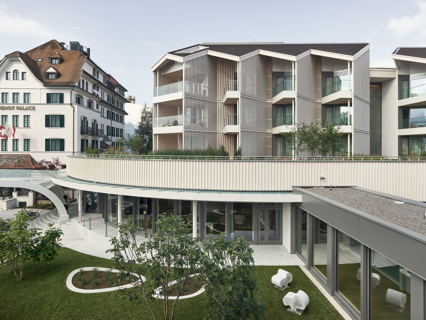 DAVIDE MACULLO ARCHITECTS - CHENOT PALACE - WEGGIS, SWITZERLAND