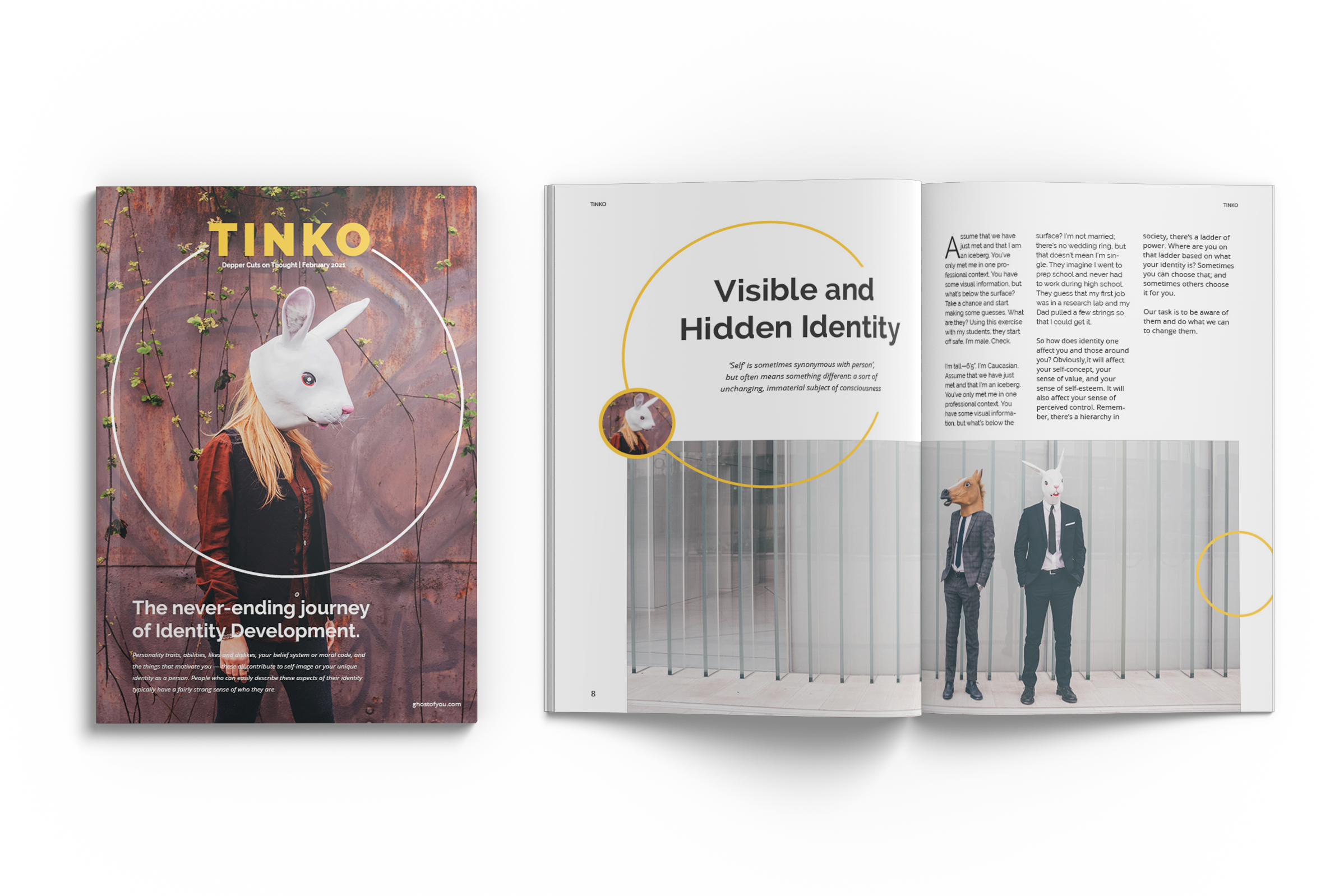 TINKO/Ghost of You Mental Health Spotlight, Design