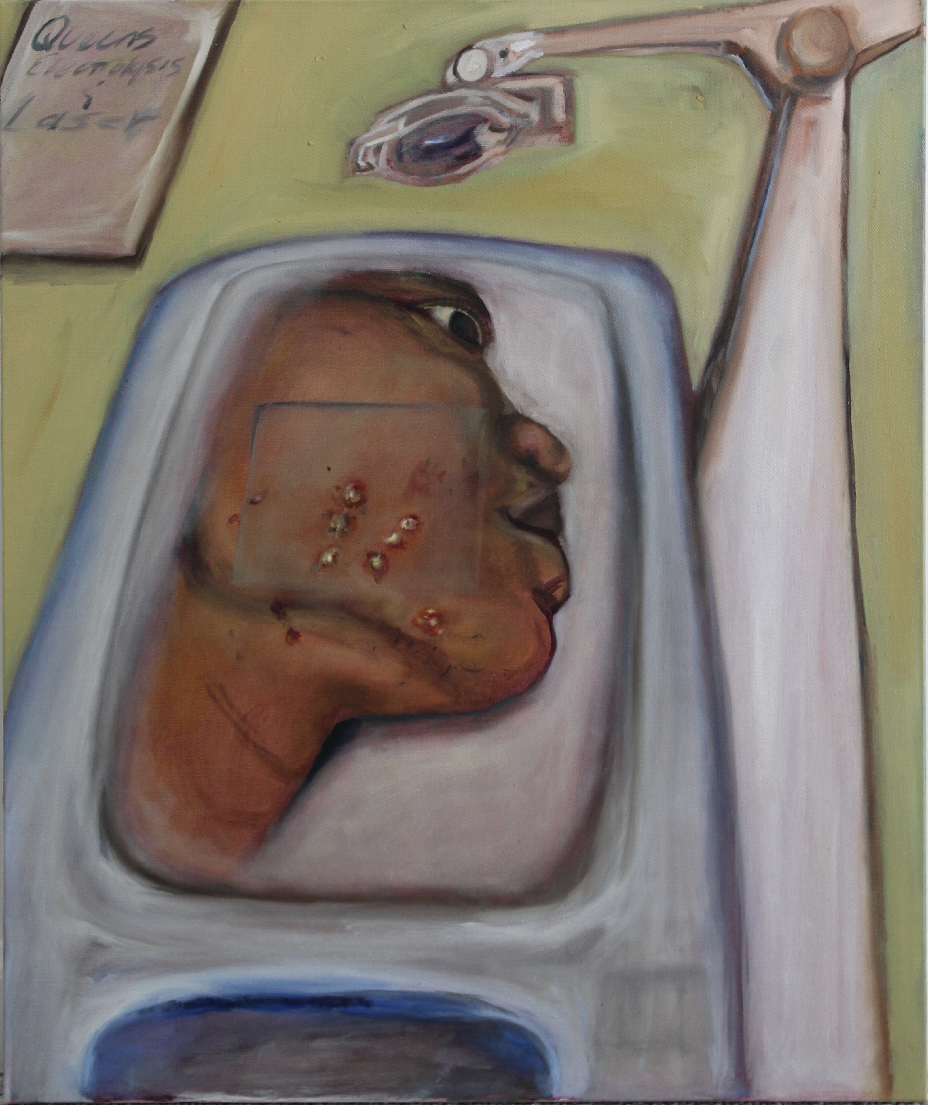  i'd like to book an appointment, 2022 Oil on Canvas 20 x 24 