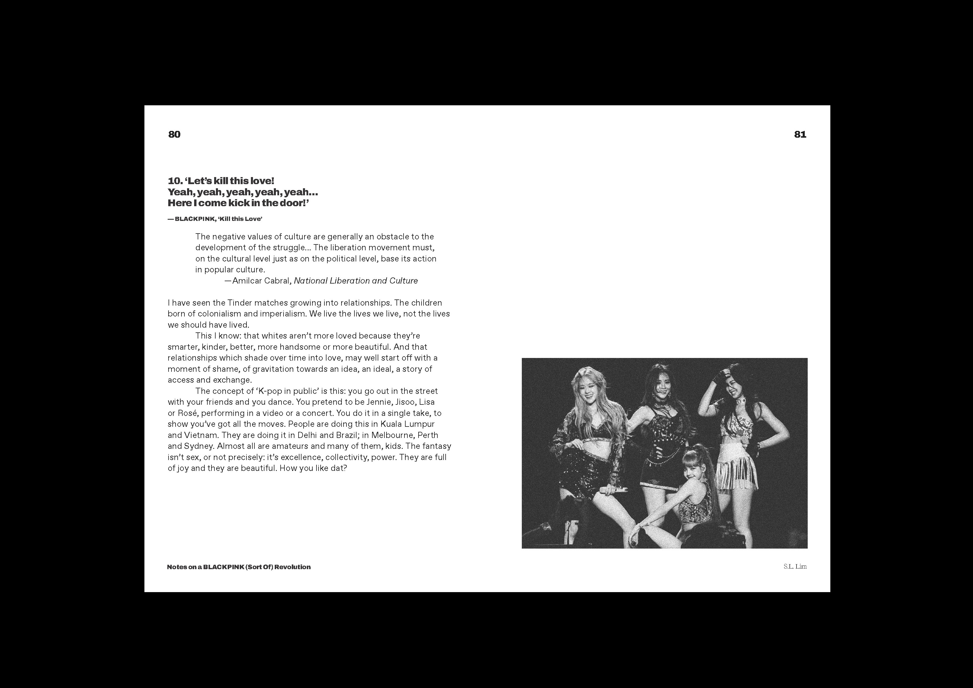 Publication layout extract from Debris Magazine Issue 02