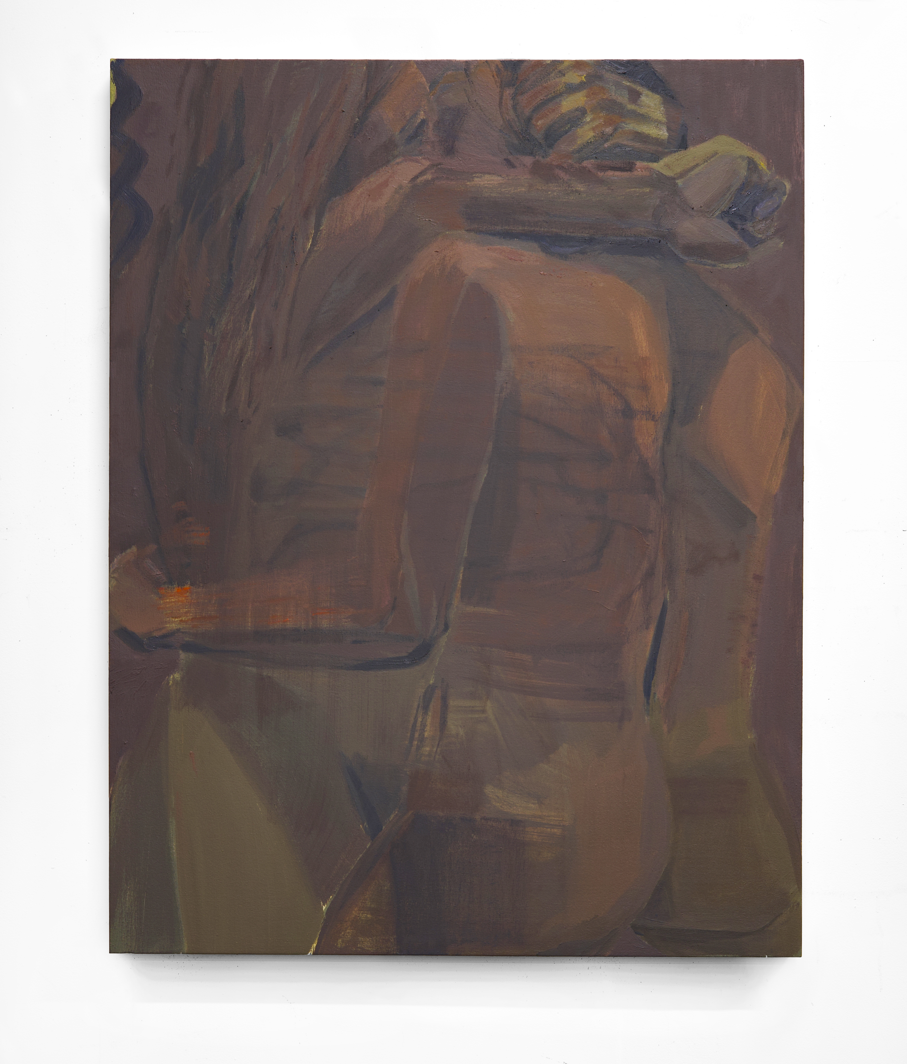 Low Heat. 2025, oil on canvas, 50x38 in.