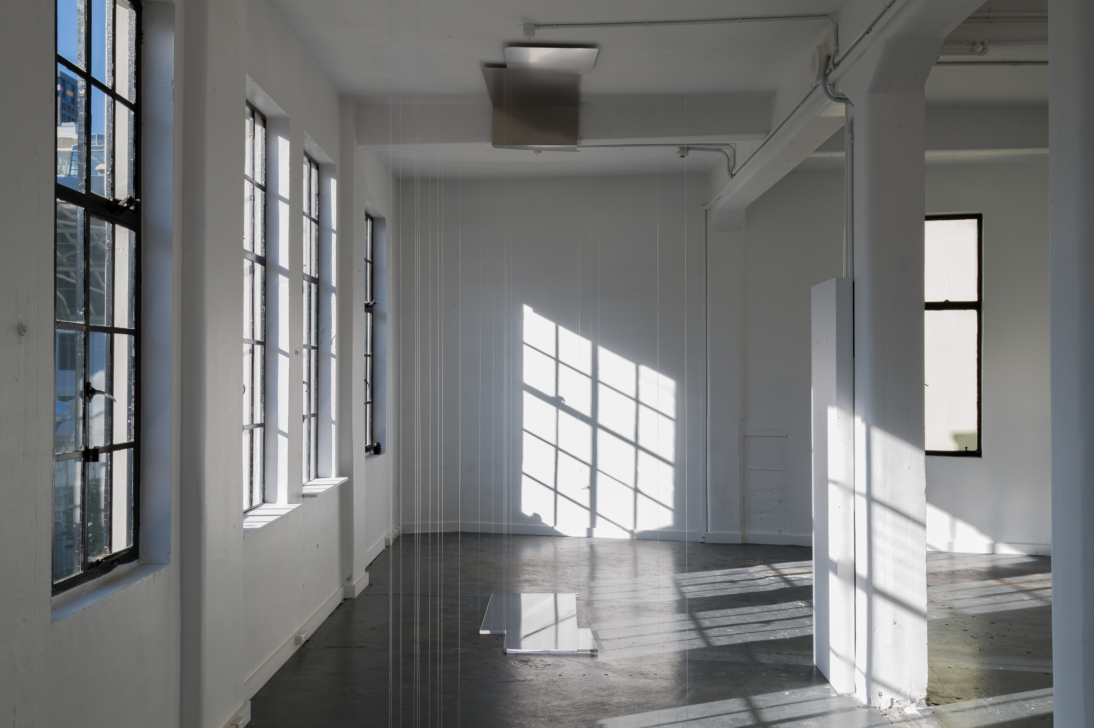 Outset, installation view, Level 4, 99 Willis Street, 5:56PM, 11 November 2025