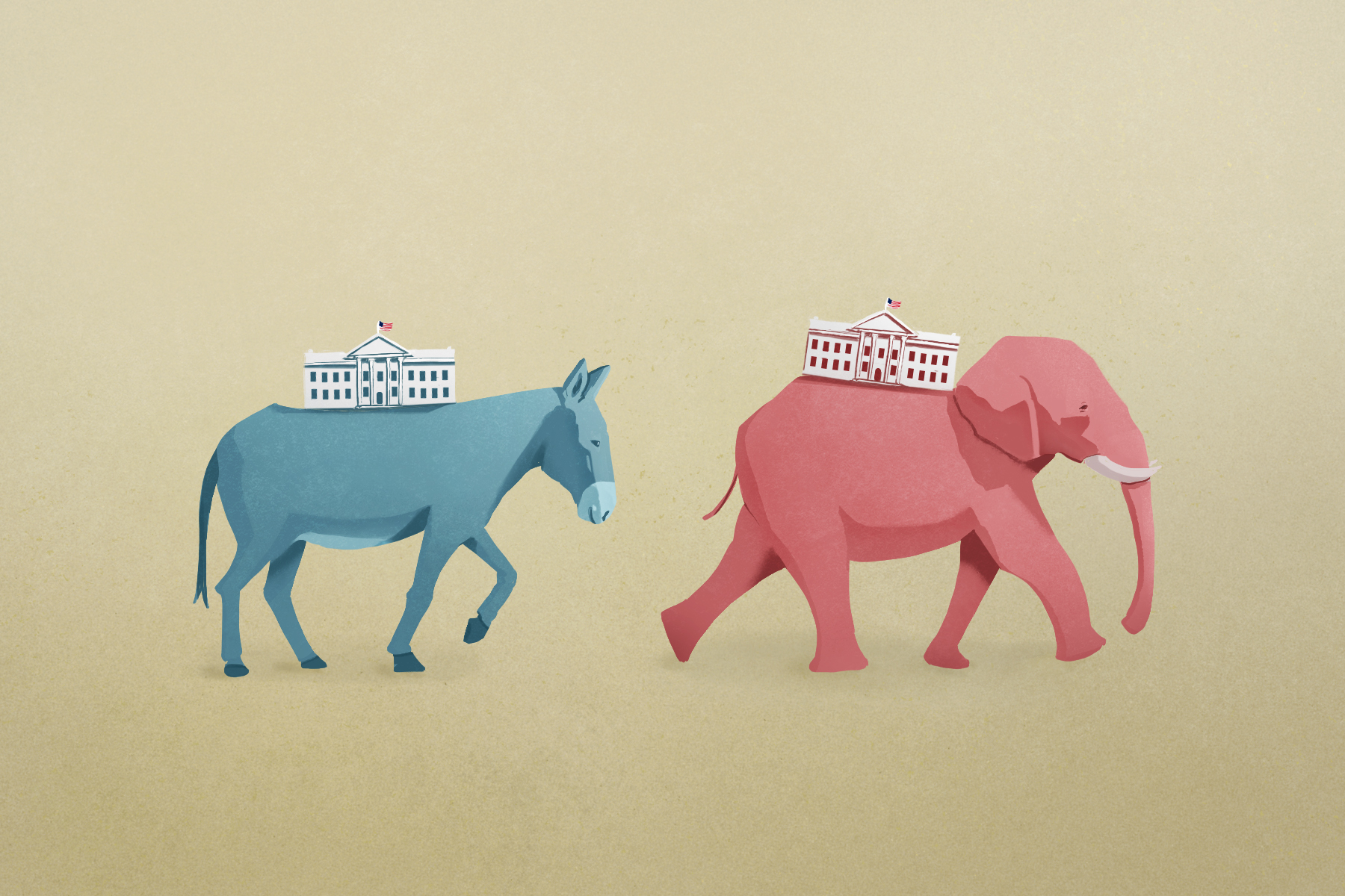 "Election Results Will Take Time." Illustration by Elia Sampò