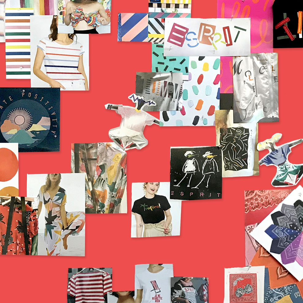 Print collection SS20 concept and development for ESPRIT