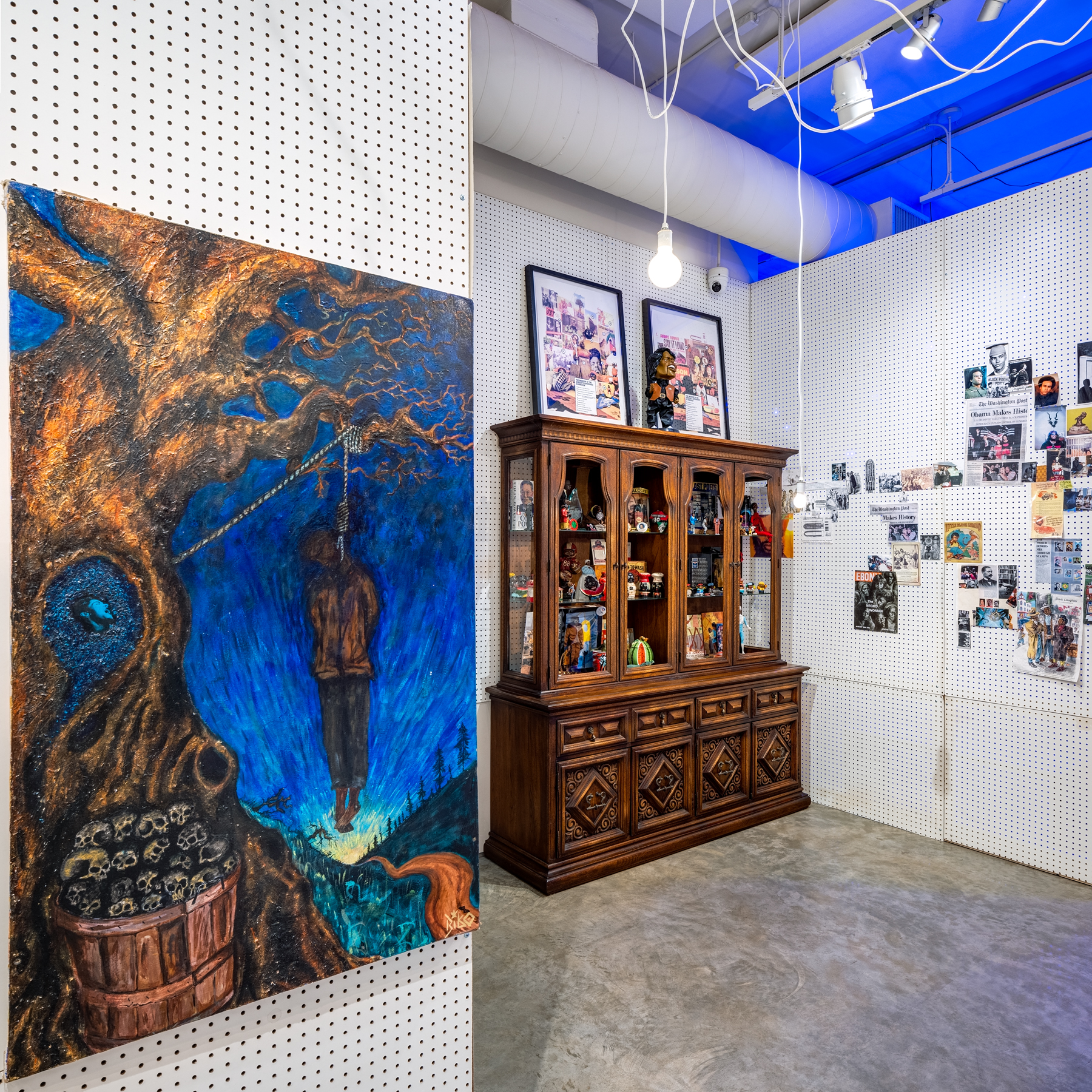 "The Museum of the African's Experience in America," installation view of "Storefront."