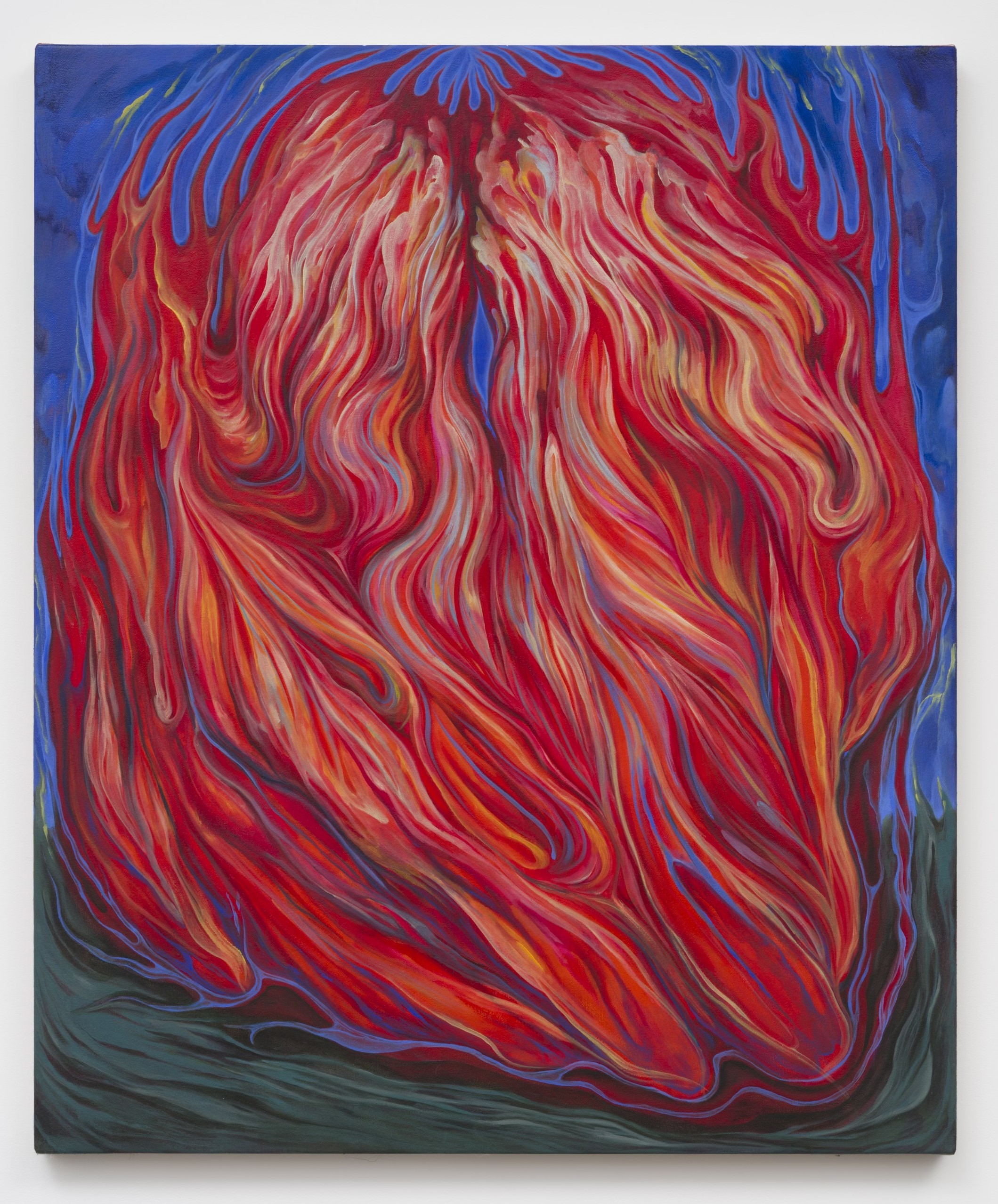 Twin Flame II, 30" x 40", 2024. 